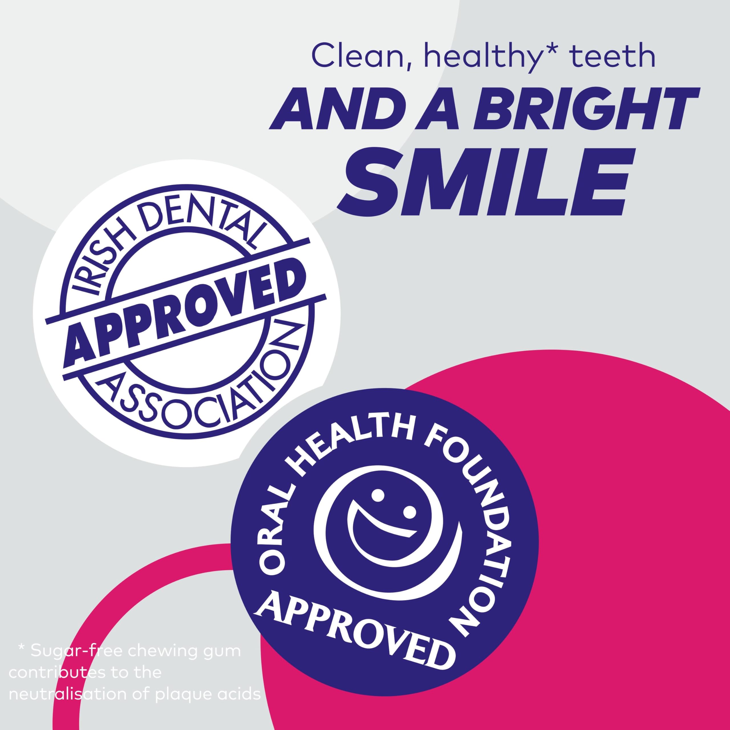 Extra - White Bubblemint Chewing Gum (46 Pieces, Sugar Free with Xylitol) 4