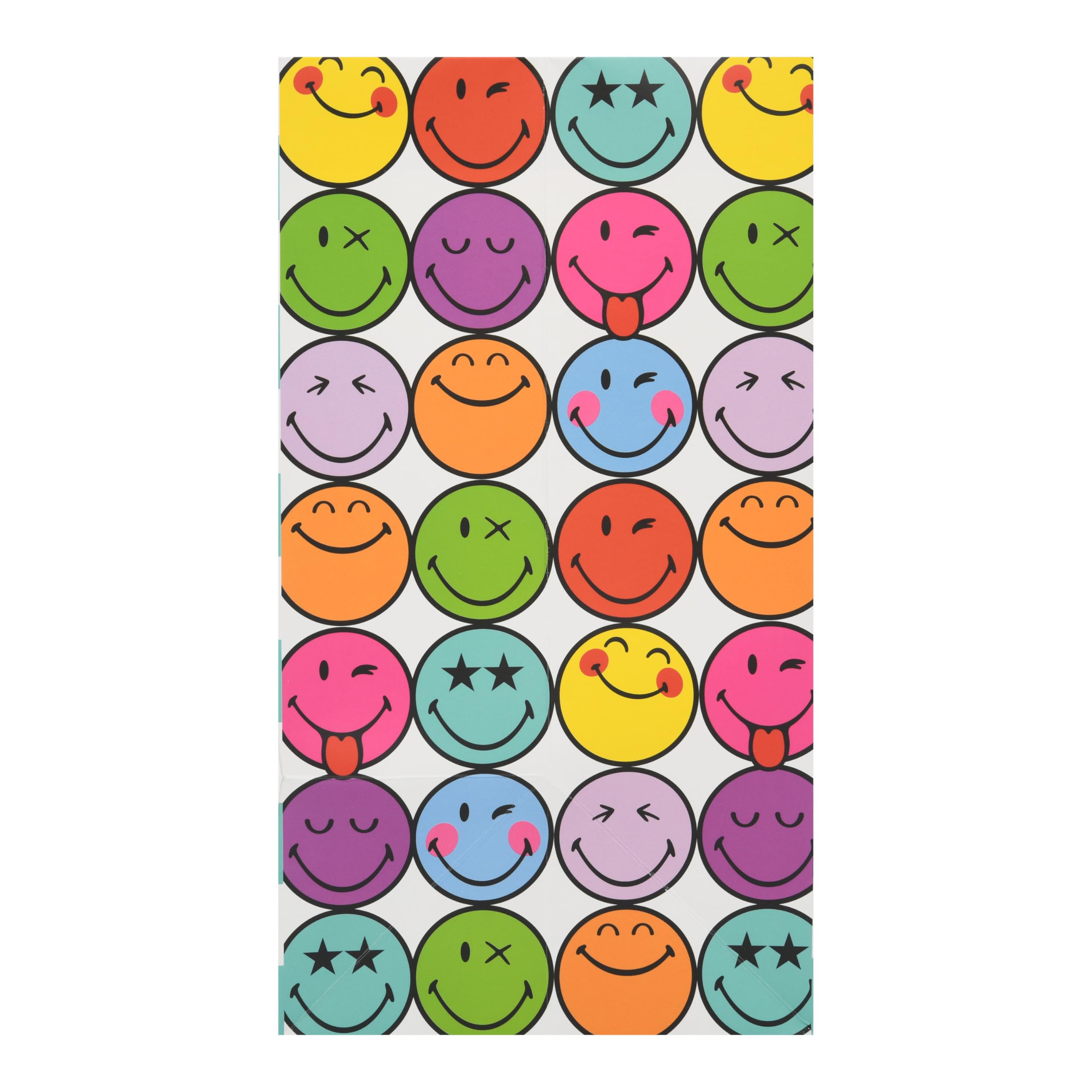 UK Greetings Large Landscape Smiley Gift Bag for Her/Friend | 33 x 26.7 x 13.7 cm | Multi-coloured