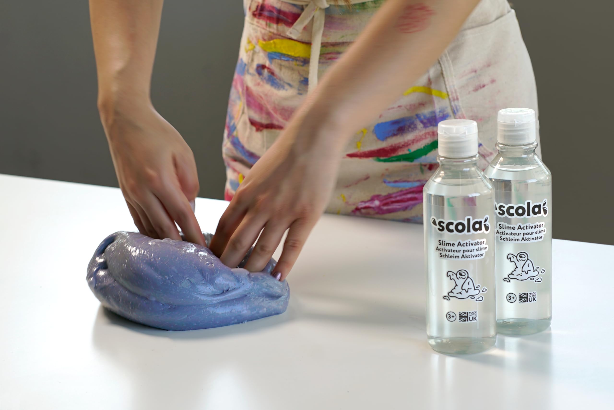 Scola Slime Activator 300ml - Easy-to-Use Slime Making Kit for Kids 6