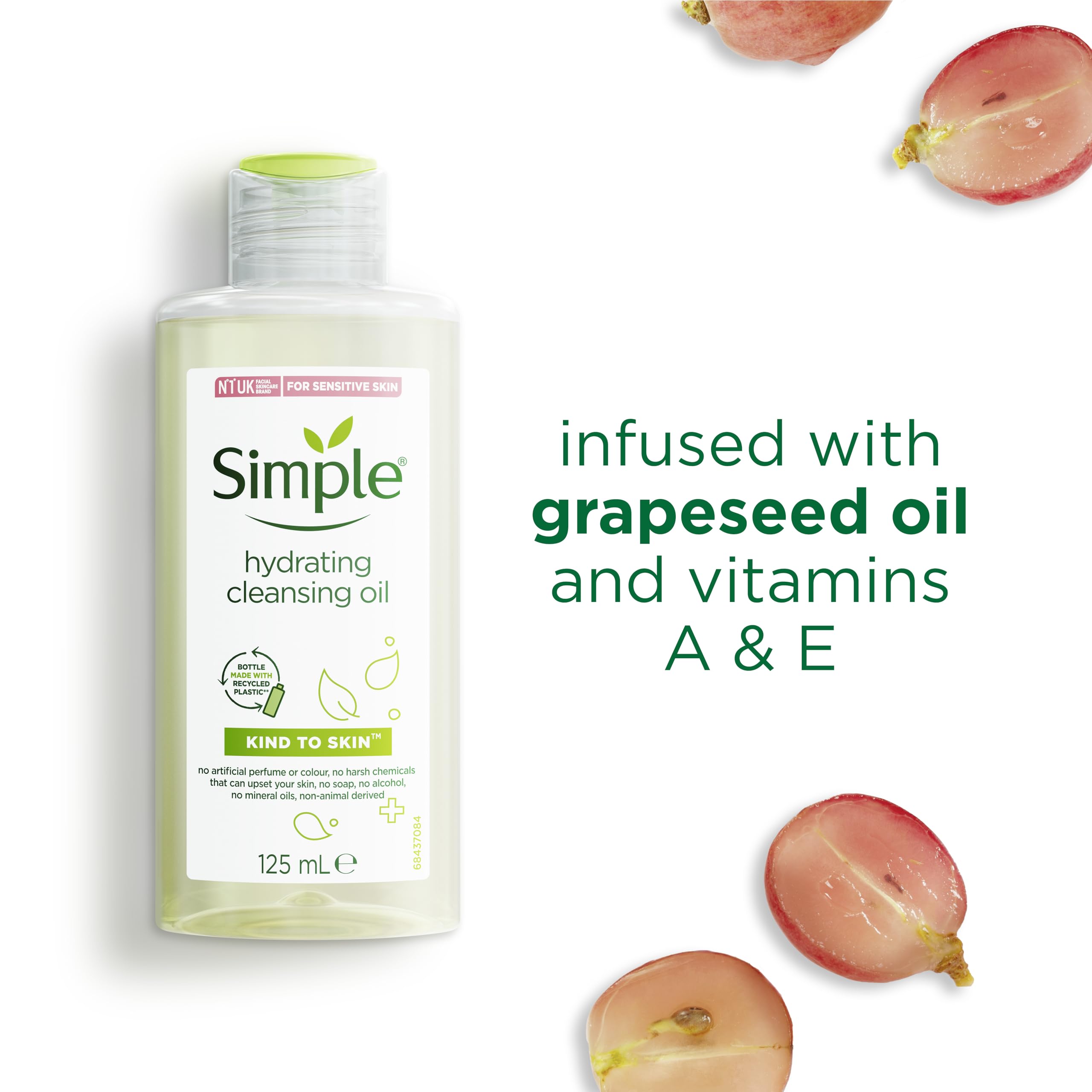 Simple Kind to Skin Hydrating Cleansing Oil (125ml) 4