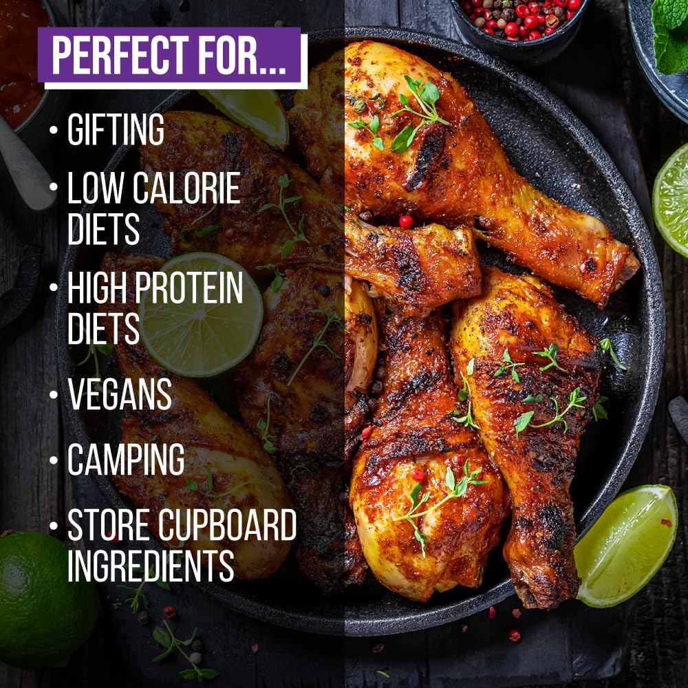 SPICE "N" TICE - The Ultimate Spice, Seasoning & Marinade BBQ Rub Grill Gift Set 6