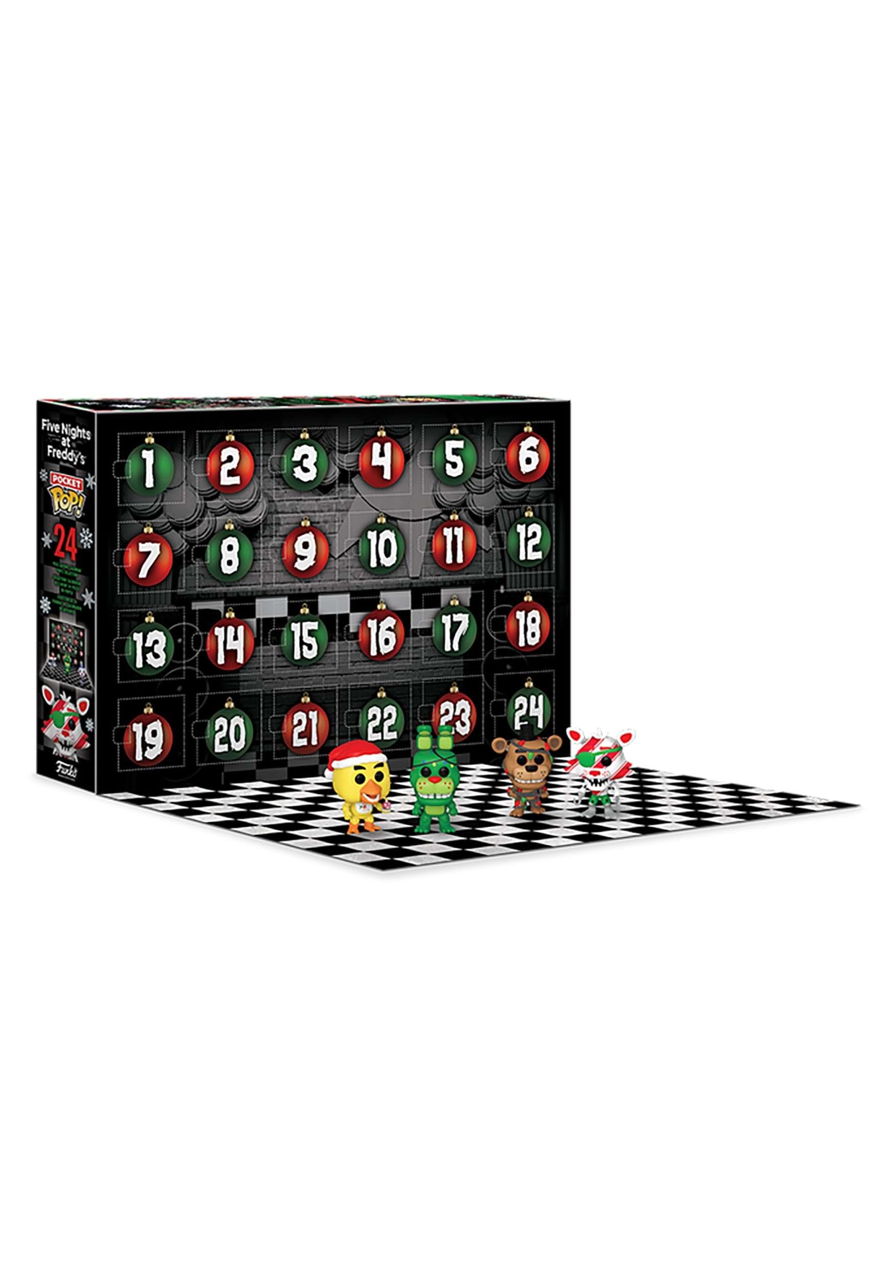 Funko Pocket Pop! Five Nights at Freddy's - 24-Day Advent Calendar with Mini Vinyl Figures