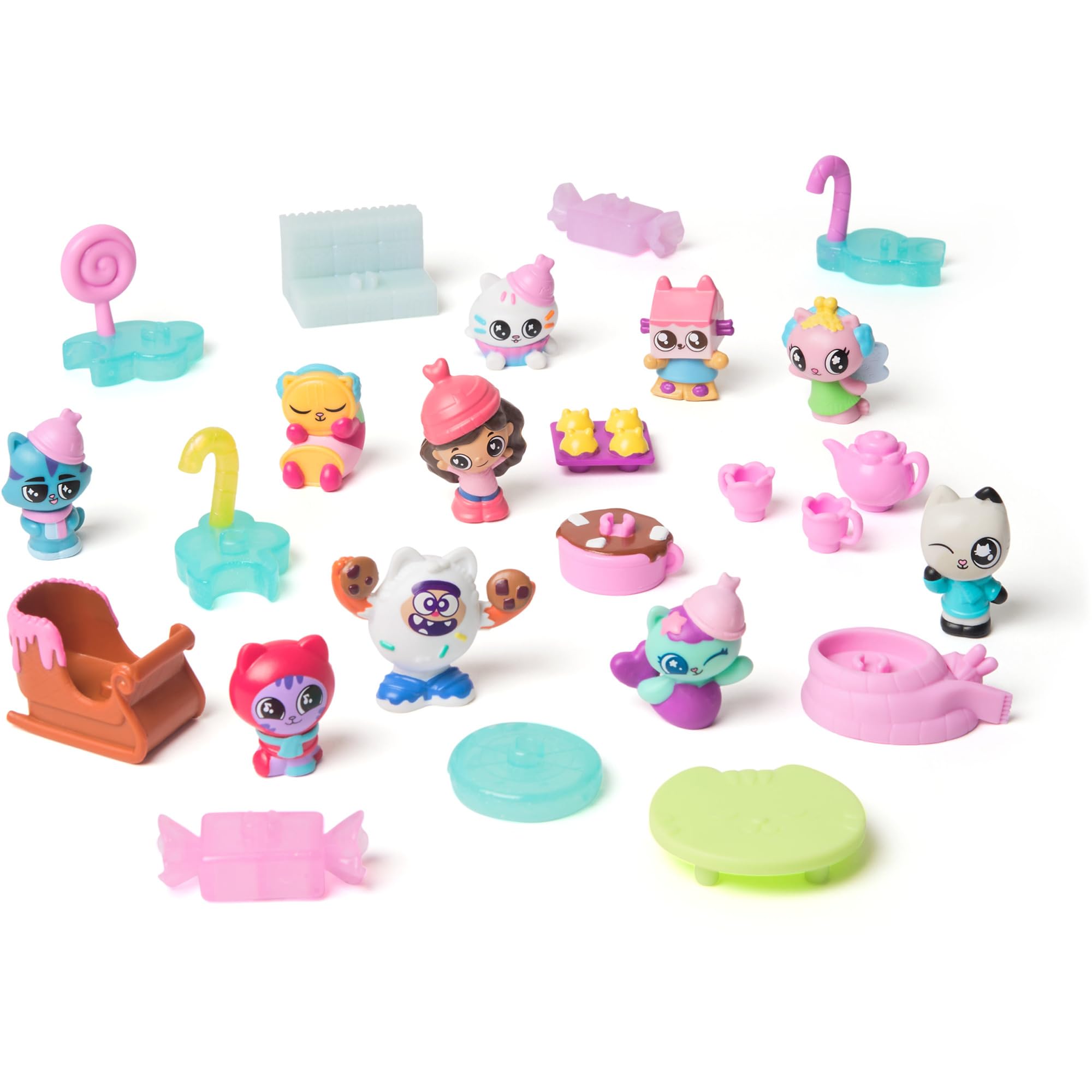 Gabby's Dollhouse: The Movie Sweet Treat Advent Calendar - 24 Surprise Toys for Kids 3