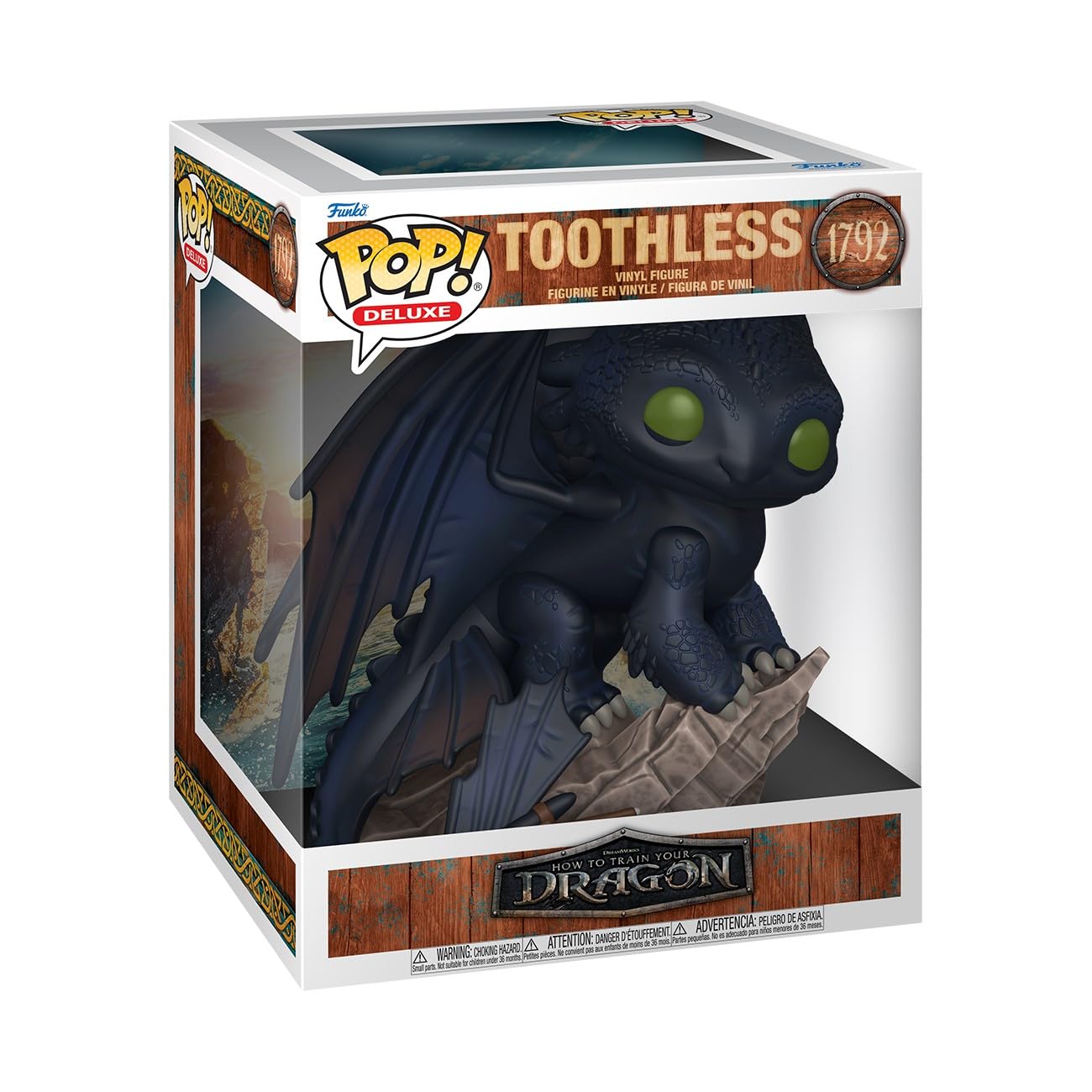 Funko Pop! Deluxe How to Train Your Dragon Live Action - Toothless Vinyl Figure | 6.5 inches 1