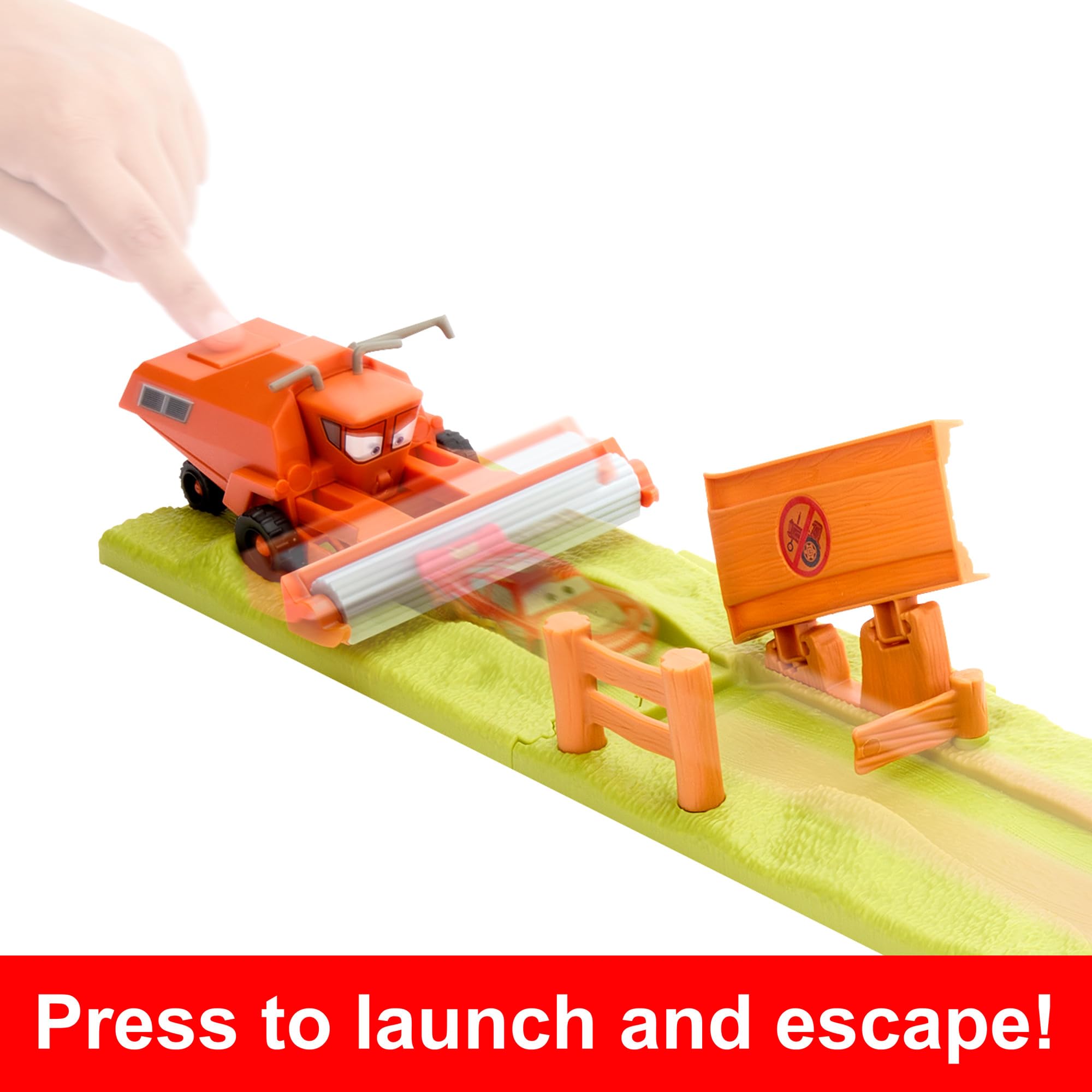 Mattel Disney and Pixar Cars Frank Escape Playset with 3 Vehicles | Ages 4+