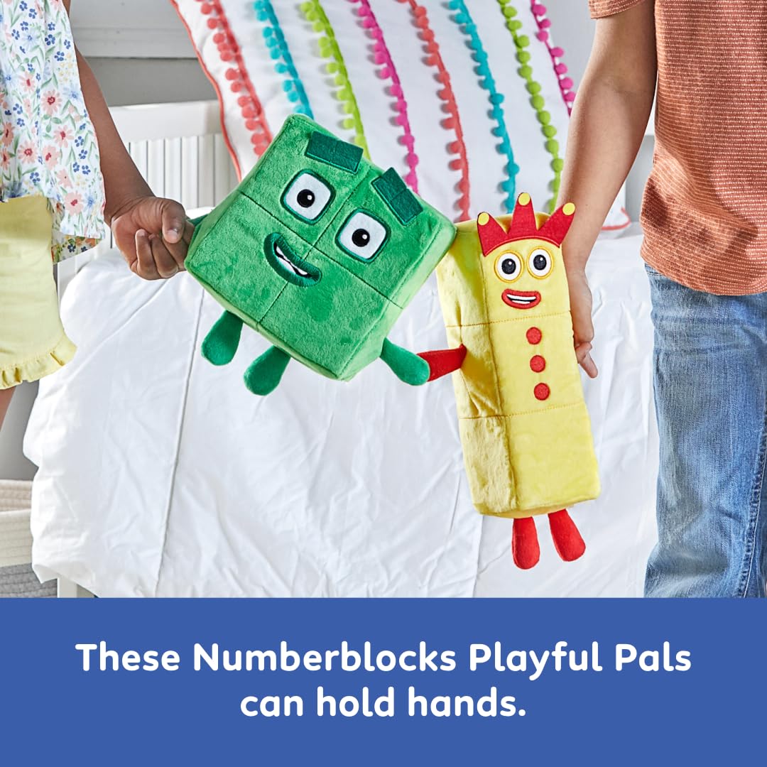 Numberblocks Three and Four Playful Pals - Soft Plush Toys for Toddlers 18M+ 15