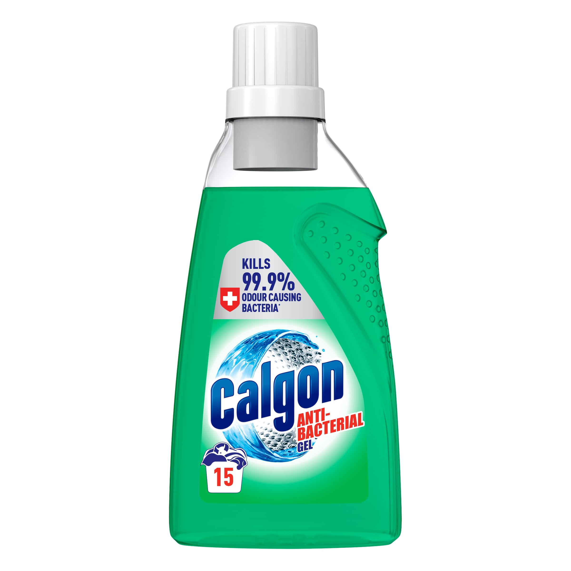 Calgon Antibacterial Washing Machine Cleaner & Water Softener Gel - 750ml | Kills 99.9% Bacteria 1