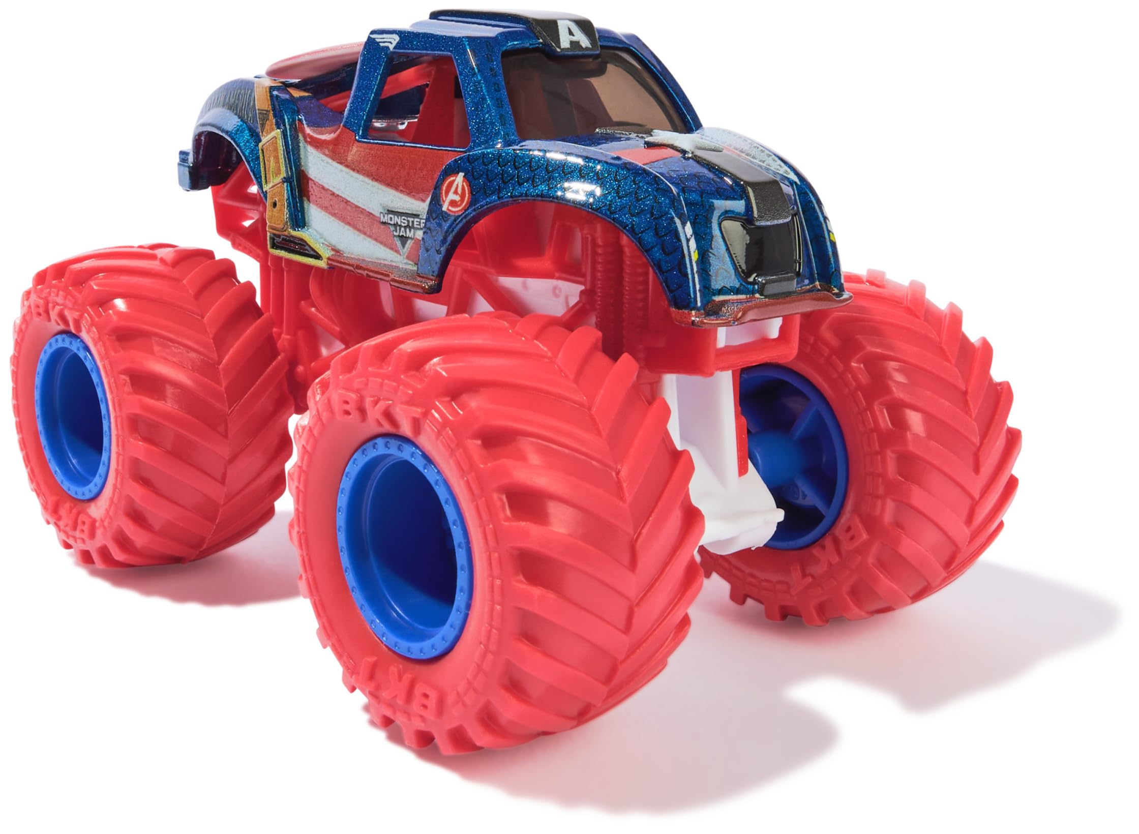 Monster Jam Marvel Heroes 5-Pack - 1:64 Scale Die-Cast Vehicles for Kids 3+ 5