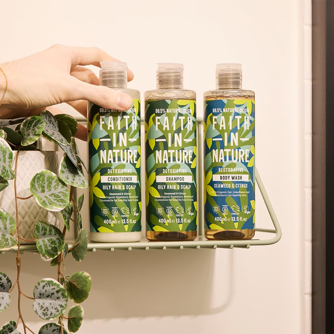 Faith In Nature Seaweed & Citrus Shampoo (400ml) 4
