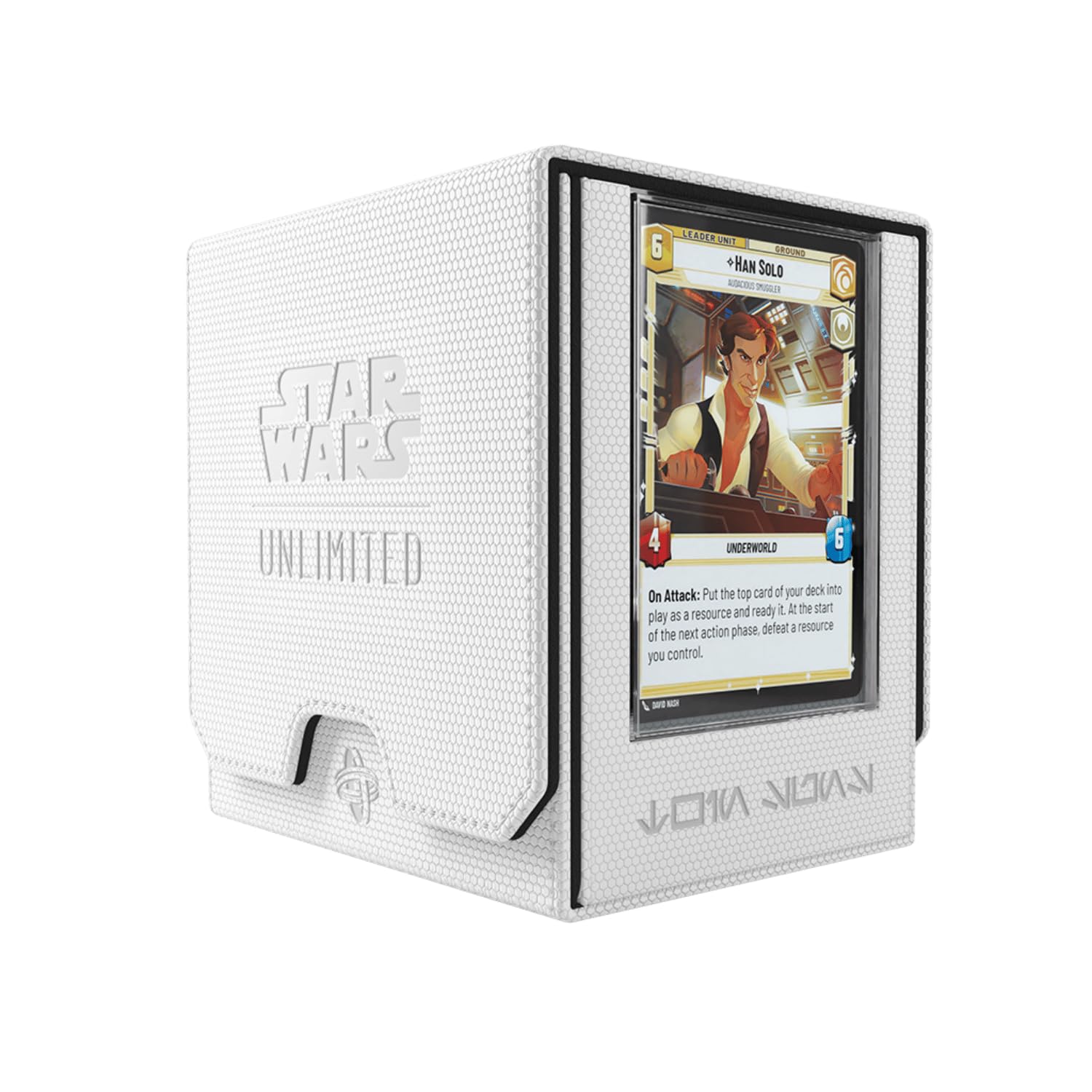 Gamegenic Star Wars: Unlimited Twin Suns DECK POD - White/Black