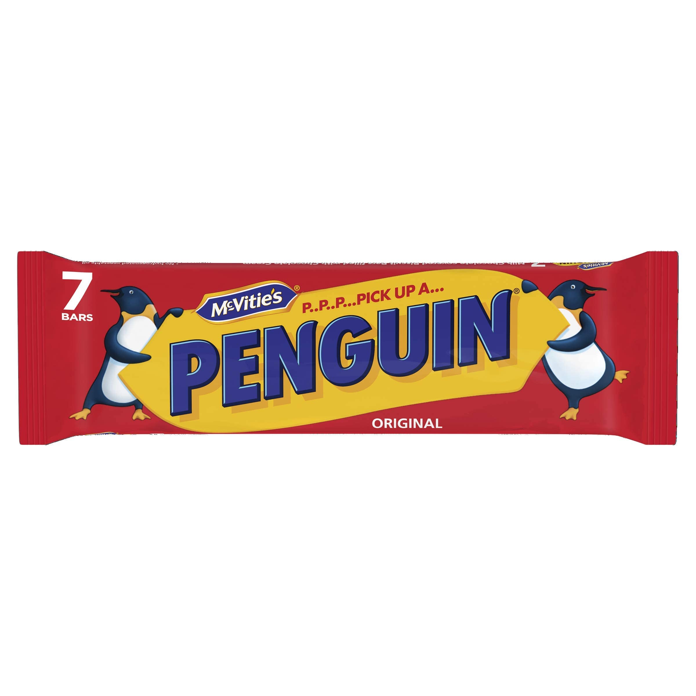 McVitie's Milk Chocolate Penguin Biscuits, 7 Individually Wrapped Biscuits