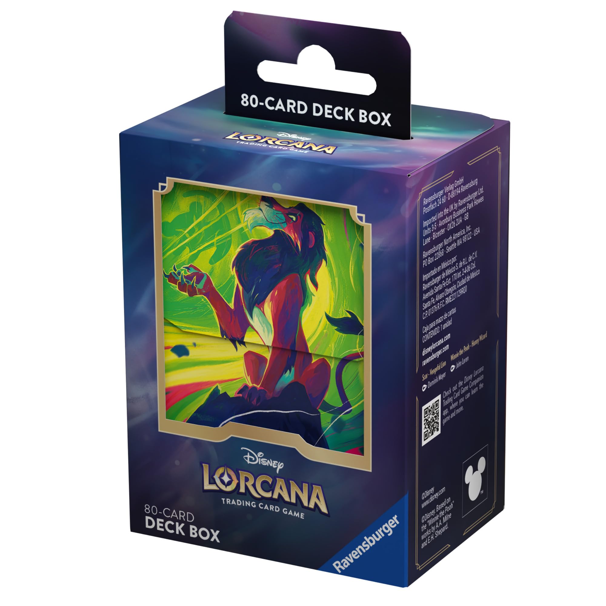 Ravensburger Disney Lorcana TCG The Lion King Scar Deck Box 4