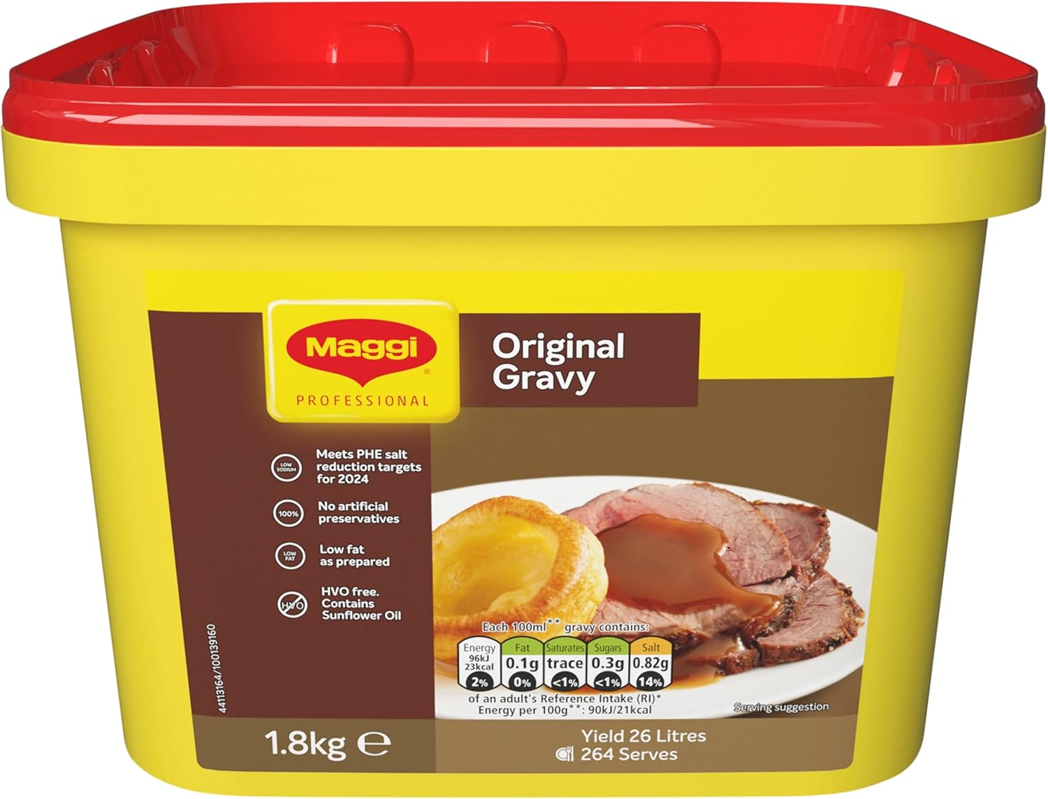 MAGGI Original Gravy Mix, 1.8 kg – Authentic Thick Gravy for Roasts & Classic Dishes 4