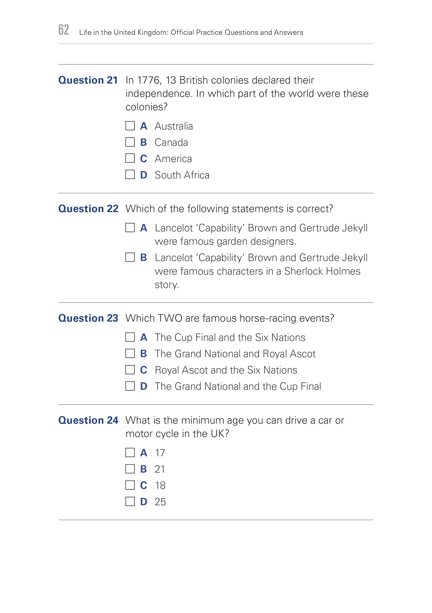 The Stationery Office Life in the UK Three Book Pack | Official Study Guide & Practice Q&A 4