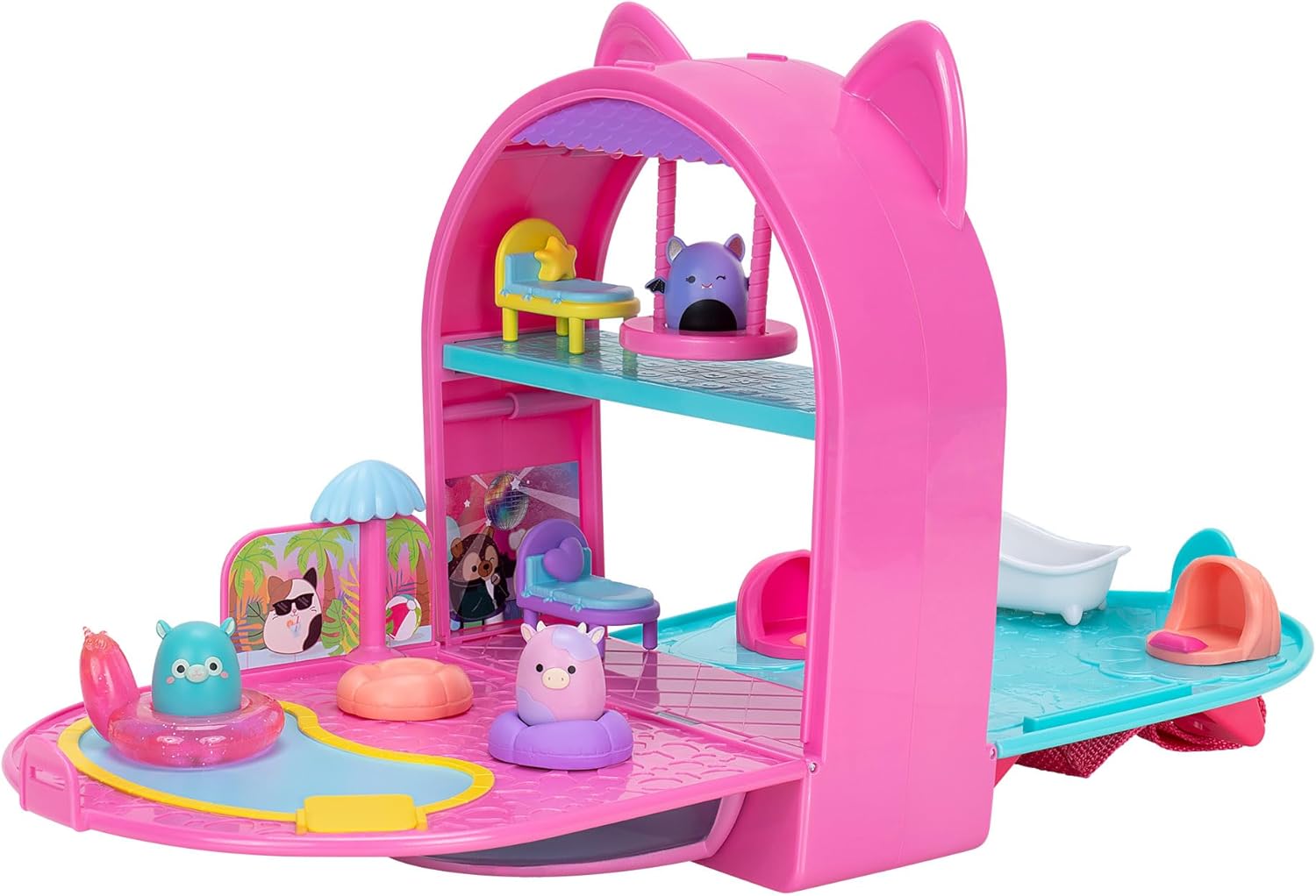 Squishmallows Mini-Squish Party Pack On-the-Go Playset Backpack - Series 1 10