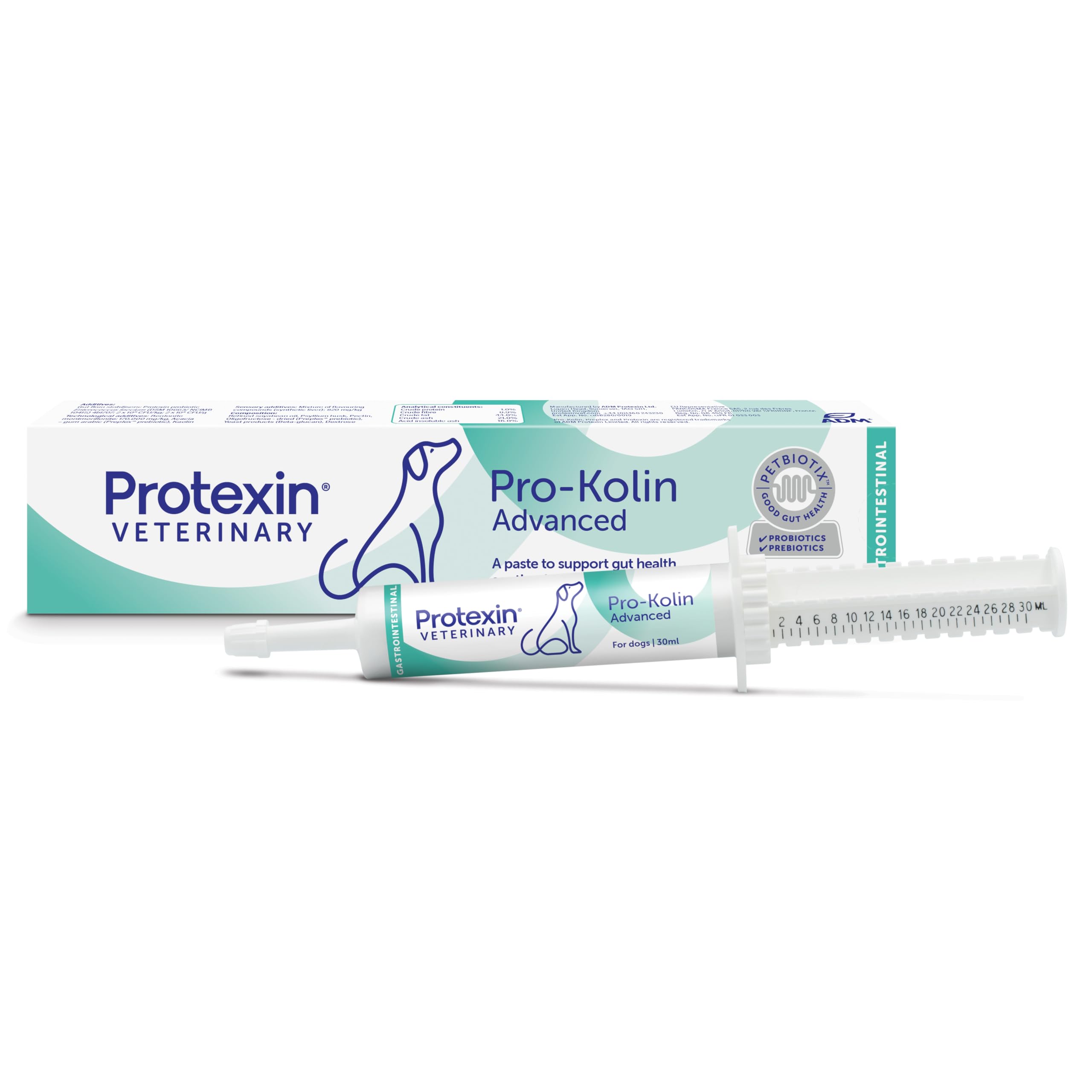 Protexin Veterinary Pro-Kolin Advanced Paste for Dogs - Digestive Support | 30ml Syringe 1