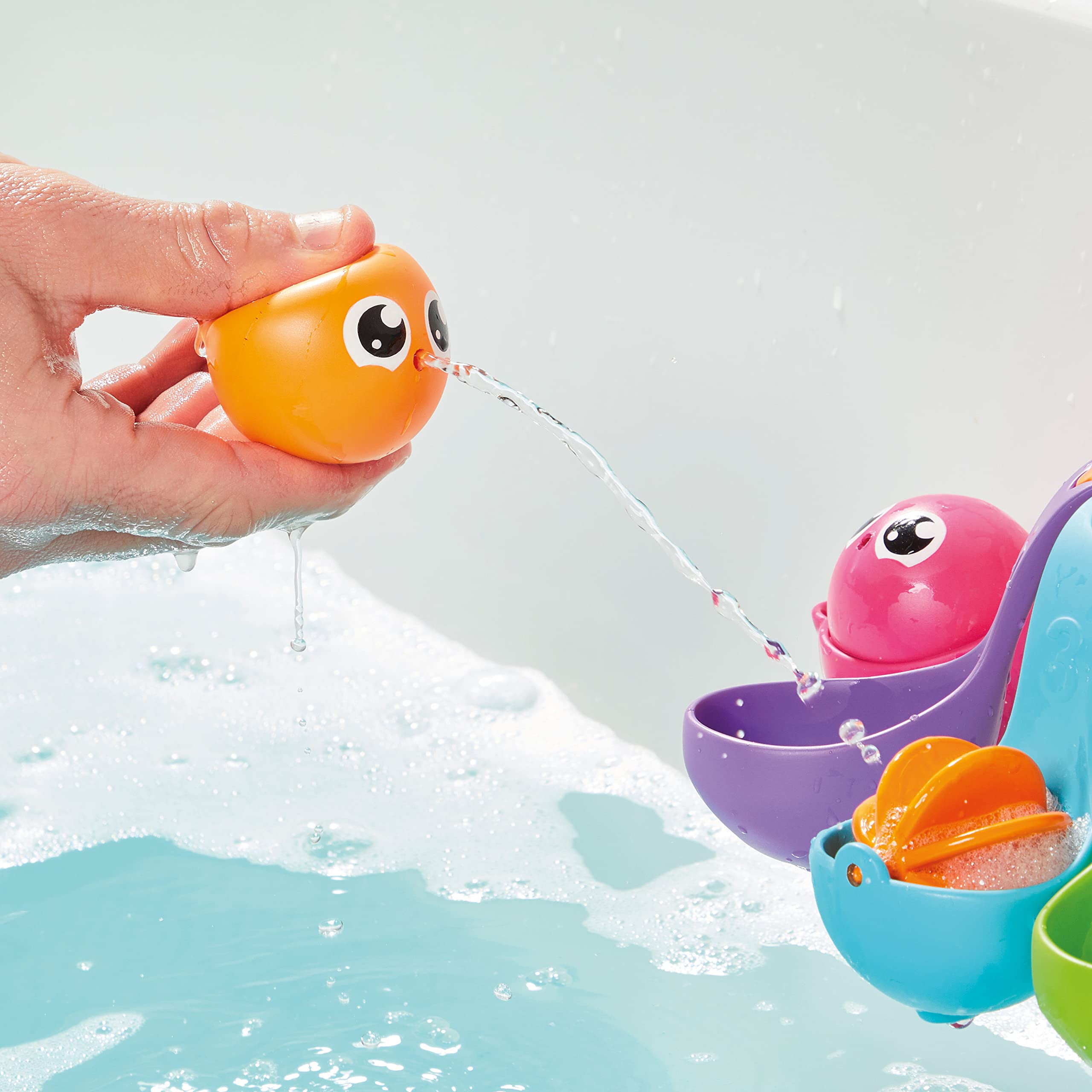 Toomies 7 in 1 Activity Octopus - Bath Toy for Toddlers 18 Months+ 3