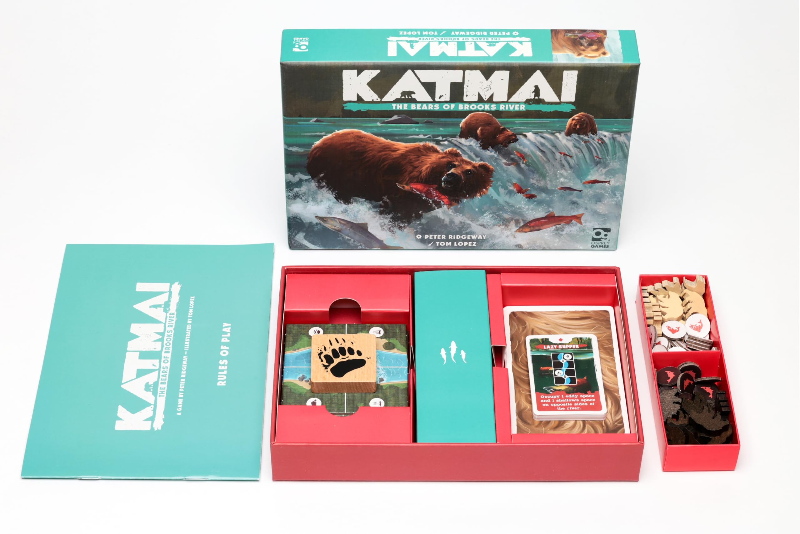 Osprey Games Katmai: The Bears of Brooks River Board Game