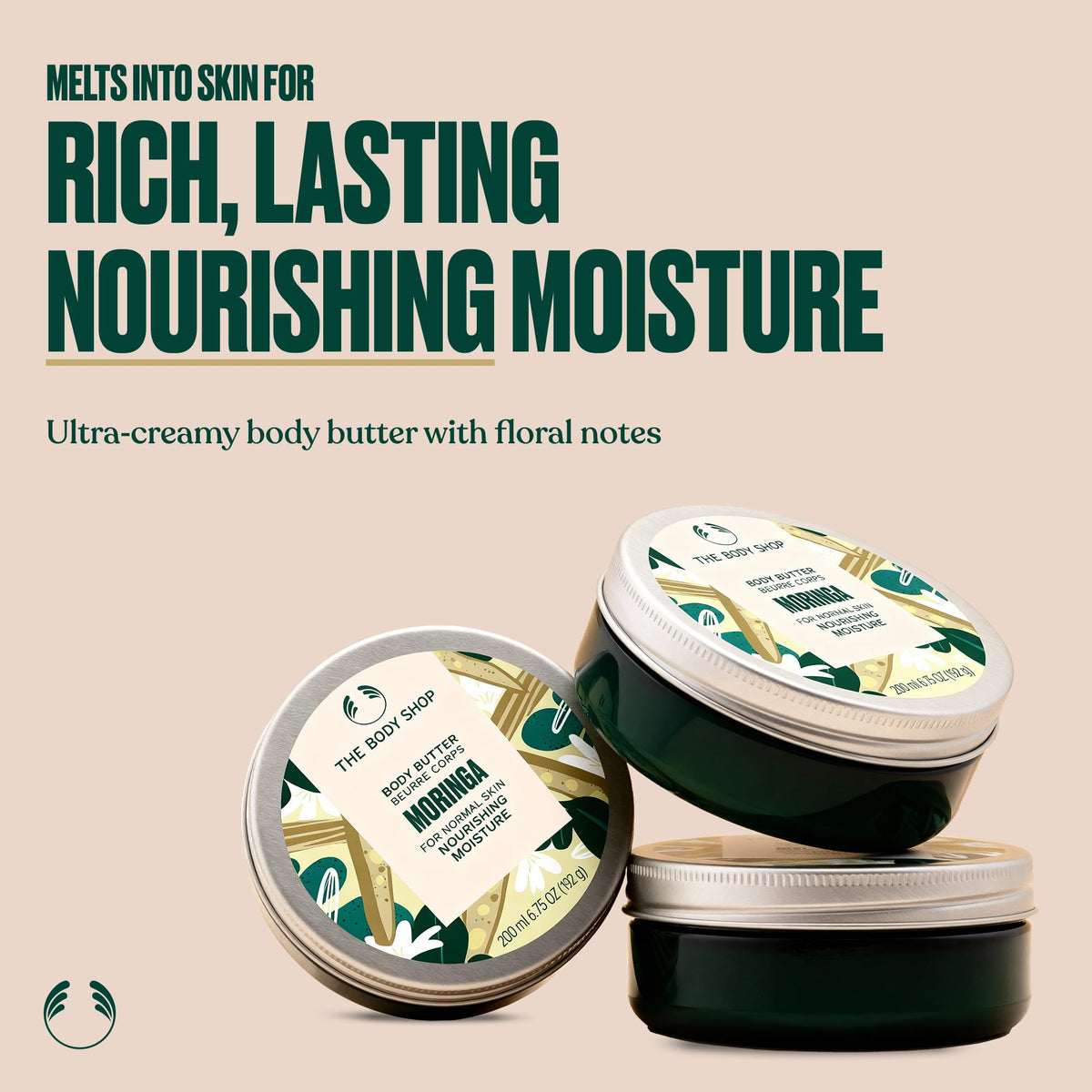 The Body Shop Moringa Body Butter - 200 ml