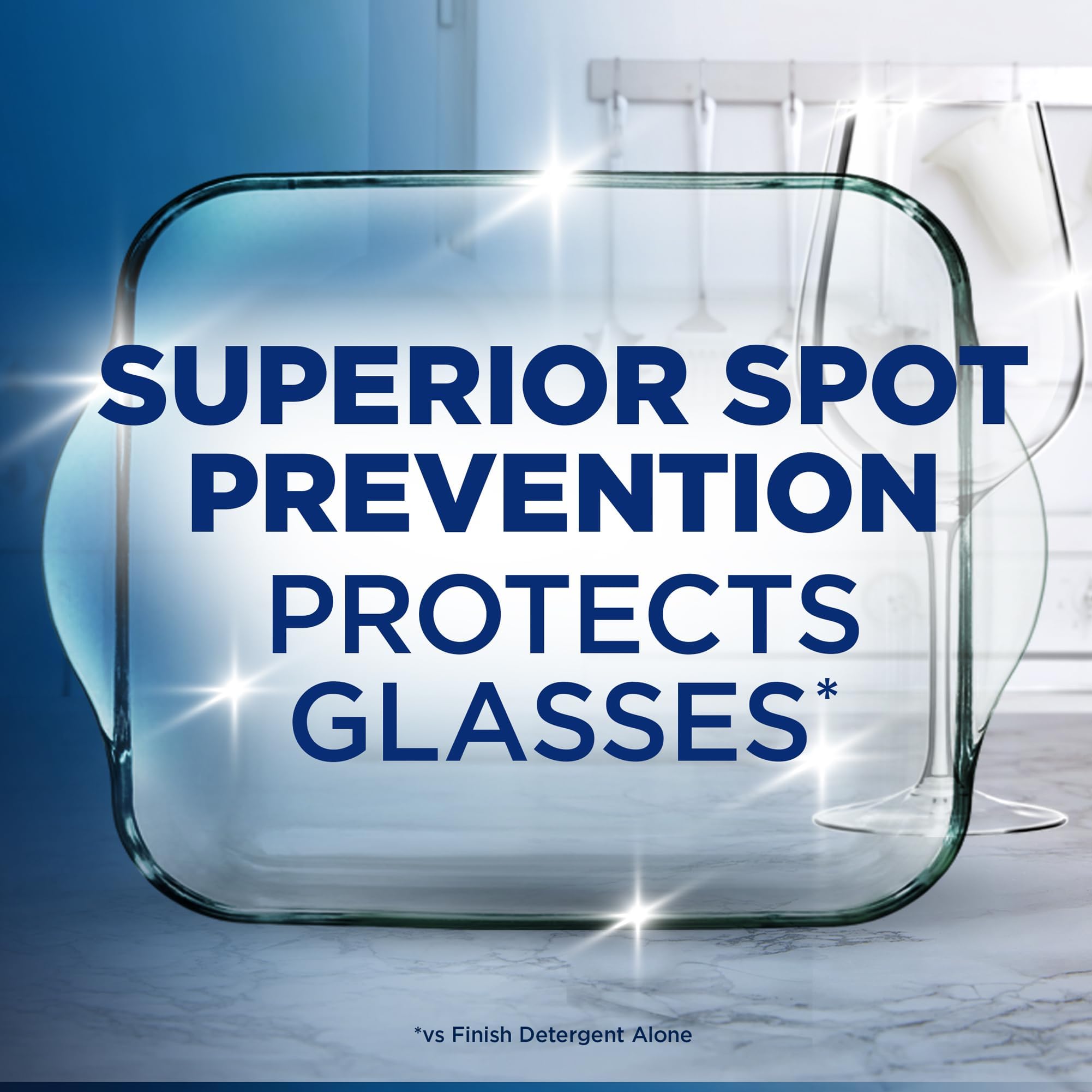 Finish - Rinse & Shine Dishwasher Rinse Aid, Lemon, 1.2L (400ml x 3) 3