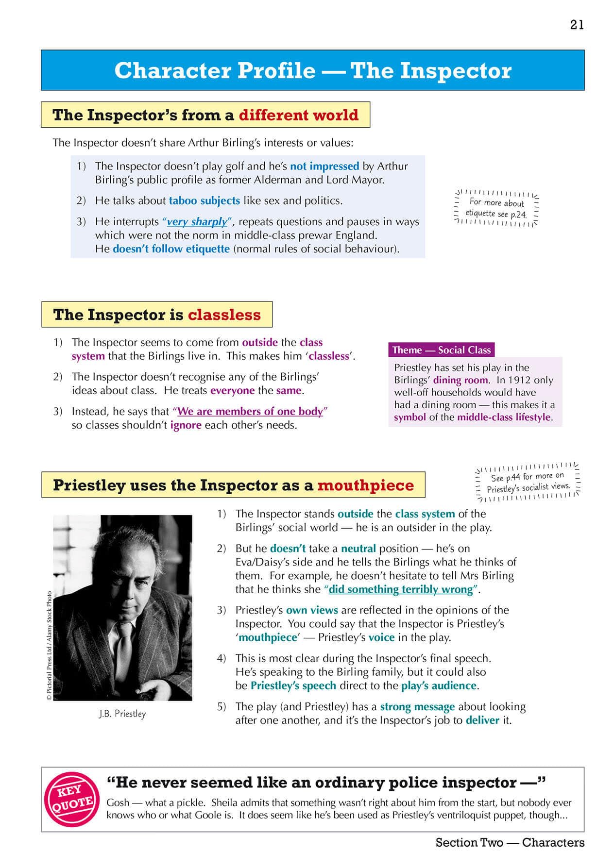 CGP New GCSE English Text Guide - An Inspector Calls | Includes Online Edition & Quizzes 5
