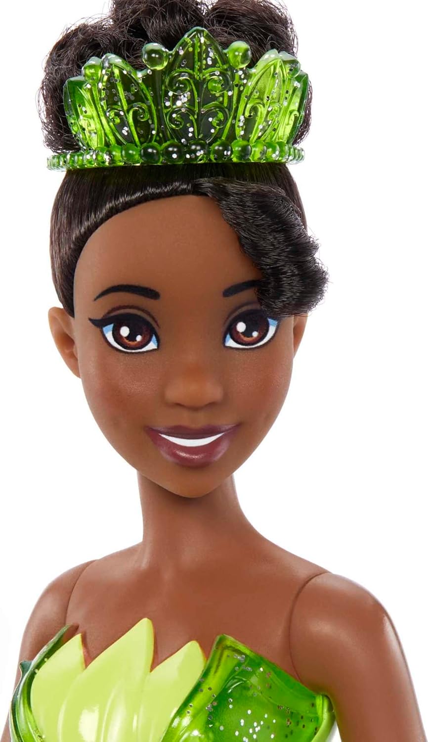 Disney Princess Tiana Posable Fashion Doll - Sparkling Movie-Inspired Outfit, Ages 3+ 5