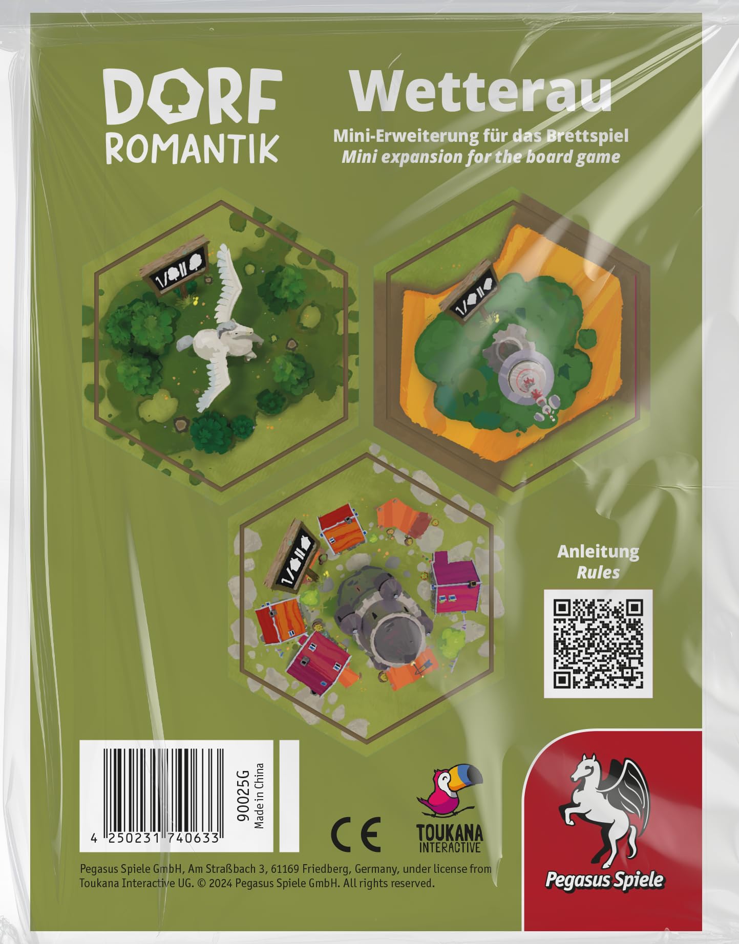 Pegasus Spiele Dorfromantik - The Board Game: Wetterau Mini Expansion