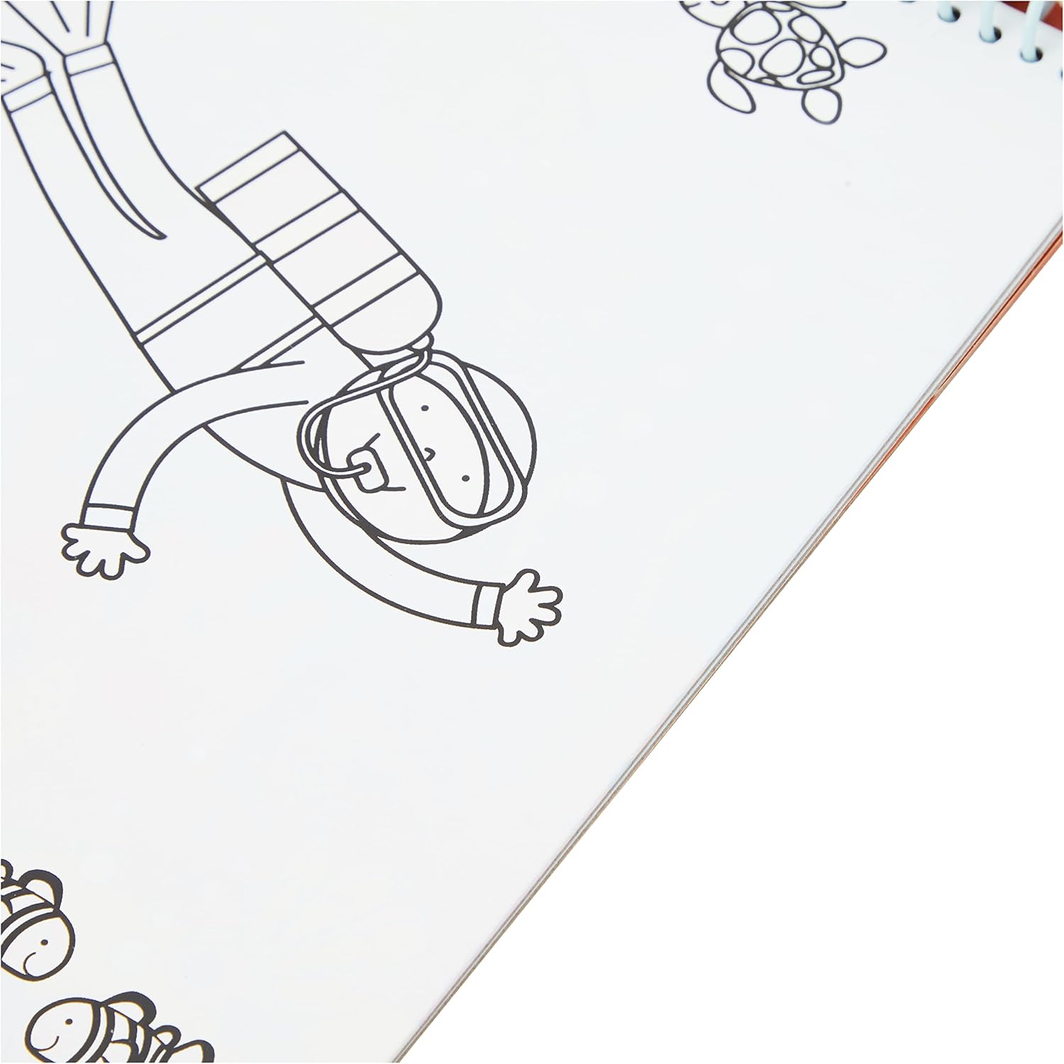 Galt Water Magic - Under the Sea Reusable Colouring Book for Kids 3+ 3