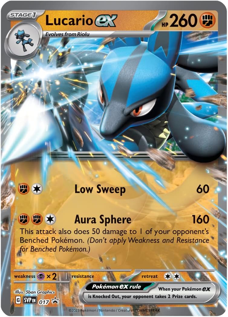 Pokémon TCG: Lucario ex Battle Deck – Ready-to-Play 60-Card Deck