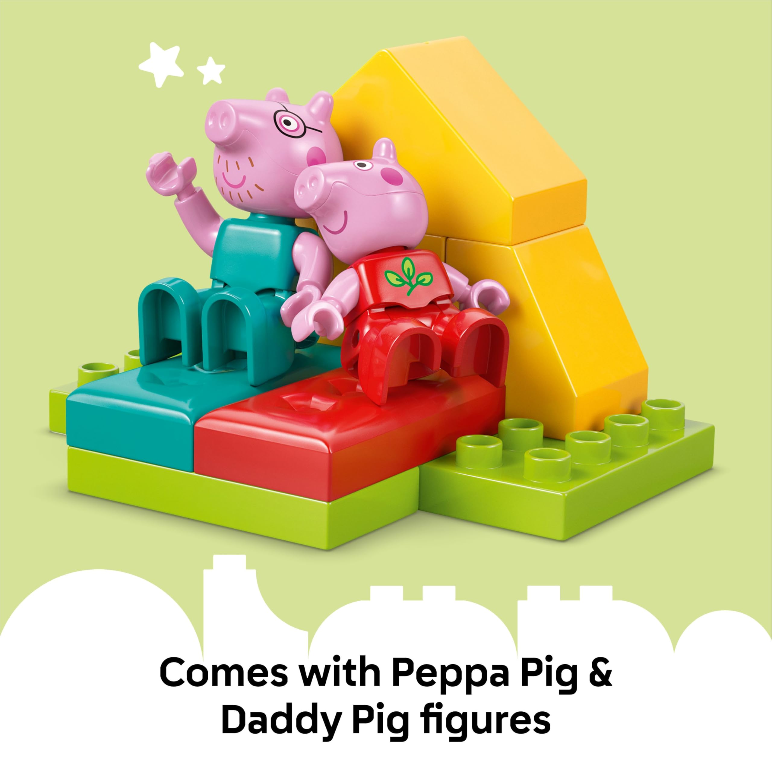 LEGO DUPLO Peppa Pig Camping Trip 10452 Building Set for Toddlers 2+ 6