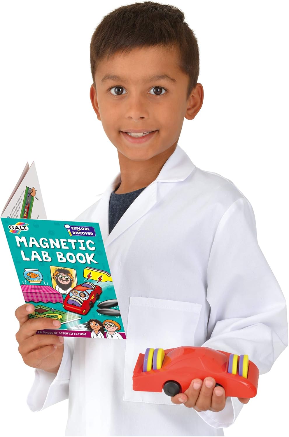 Galt Magnetic Lab Science Kit - STEM Learning Experiments for Kids Ages 6+