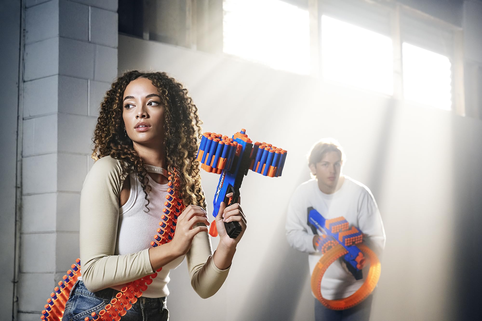 XSHOT Insanity Manic Blaster - 48 Dart Foam Blaster Set for Kids 8+ 13