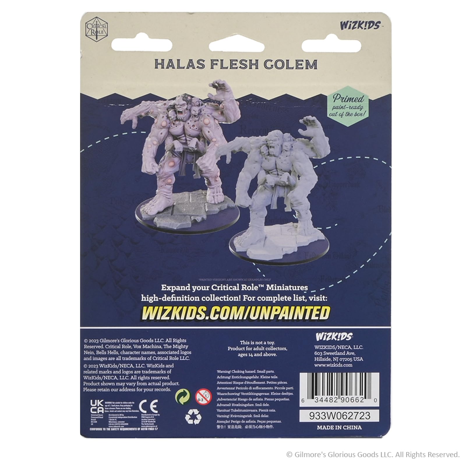 Critical Role Halas Flesh Golem Paintable Miniature by WizKids 4