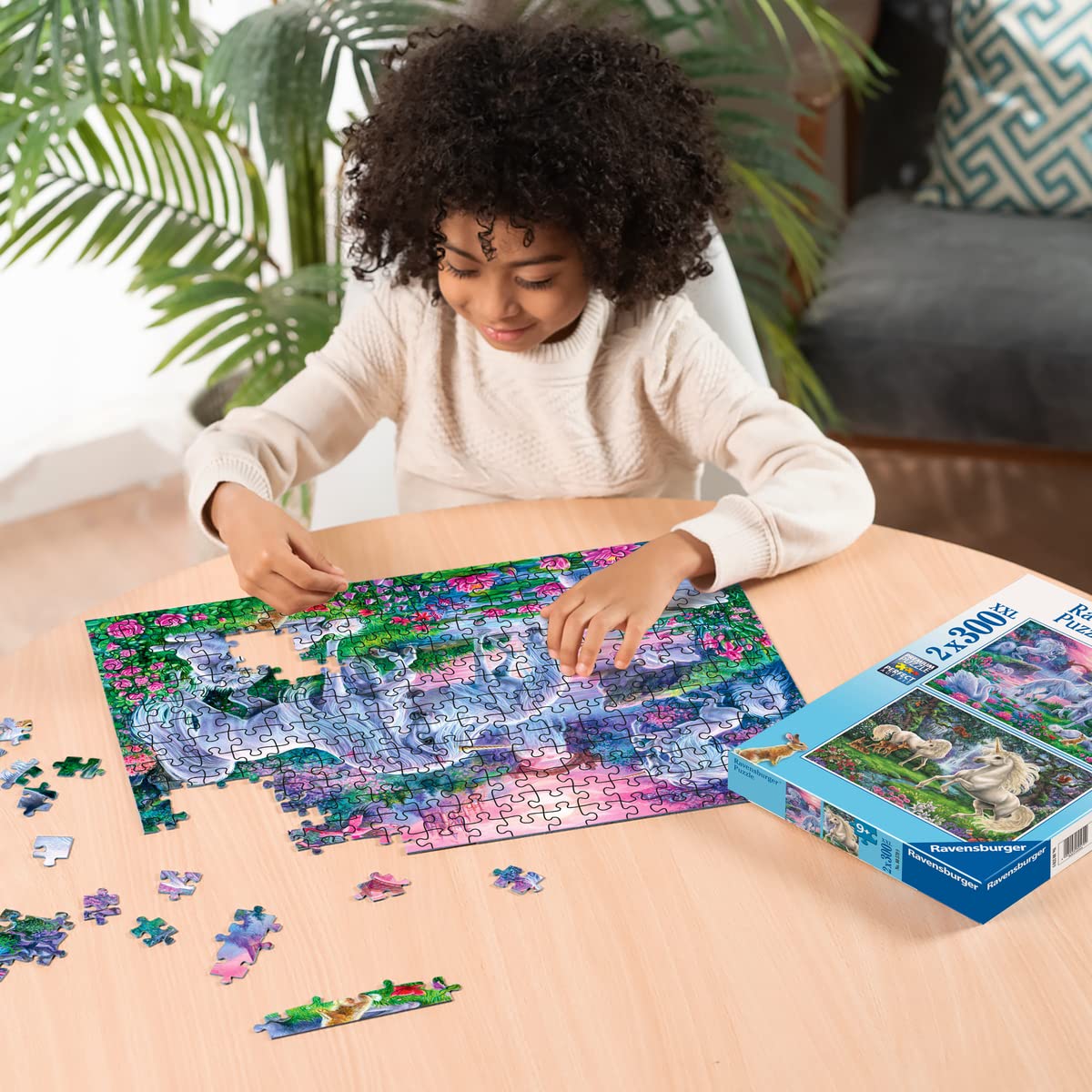 Ravensburger Unicorns Jigsaw Puzzles - 2X 300 Pieces for Kids Age 9 Years and Up 4