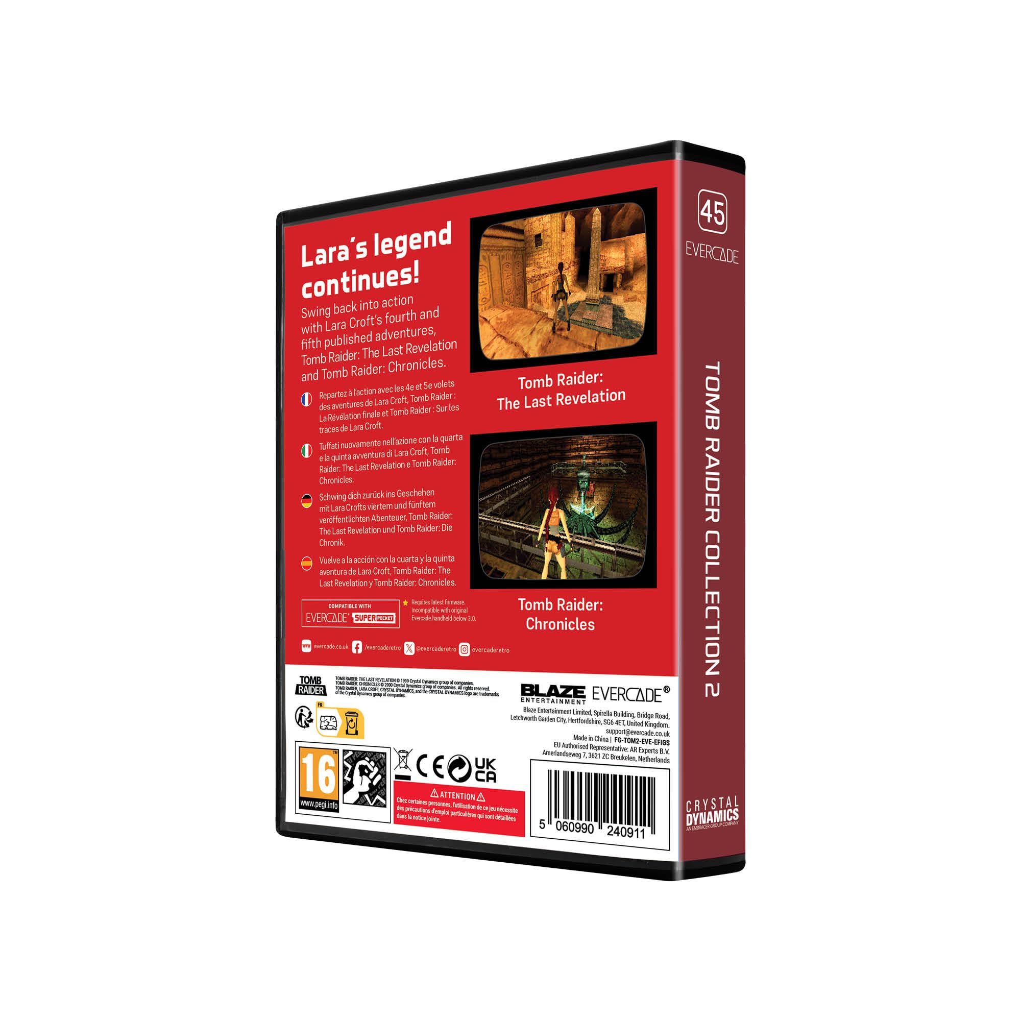 Evercade Tomb Raider Collection 2 [Accessory] 2