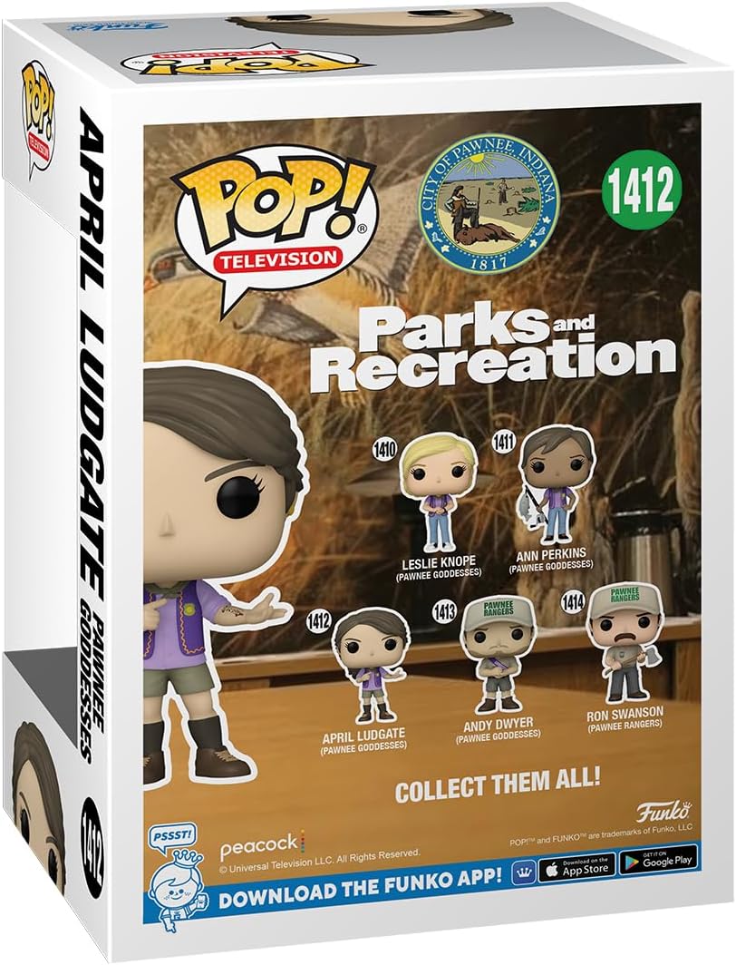 Funko Pop! TV: Parks and Recreation - April Ludgate (Pawnee Goddesses) Vinyl Figure 6
