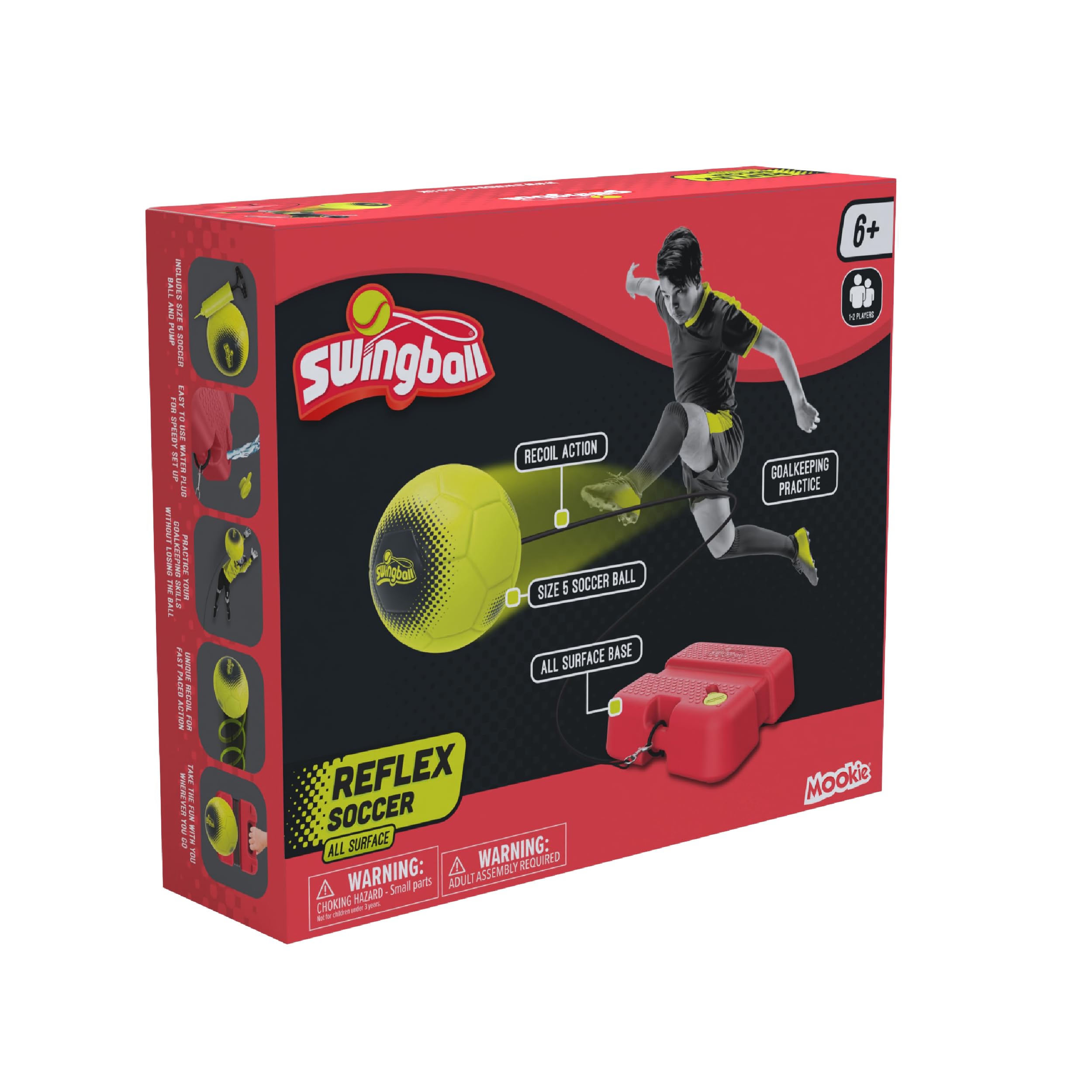 Swingball Reflex Soccer Trainer - All Surface Football Game for Kids Ages 6+ 4