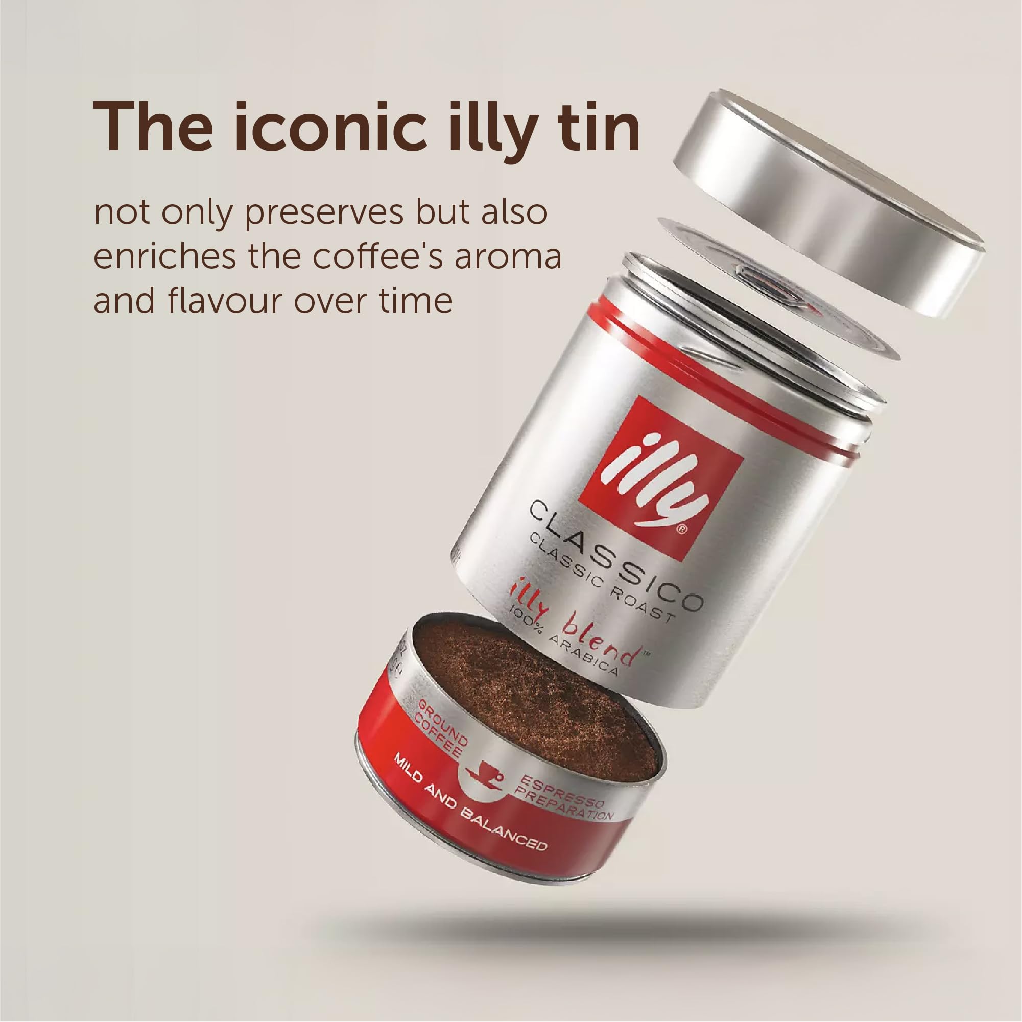 illy Nicaragua Medium Roast Coffee - 100% Arabica Beans - 250g Tin 5