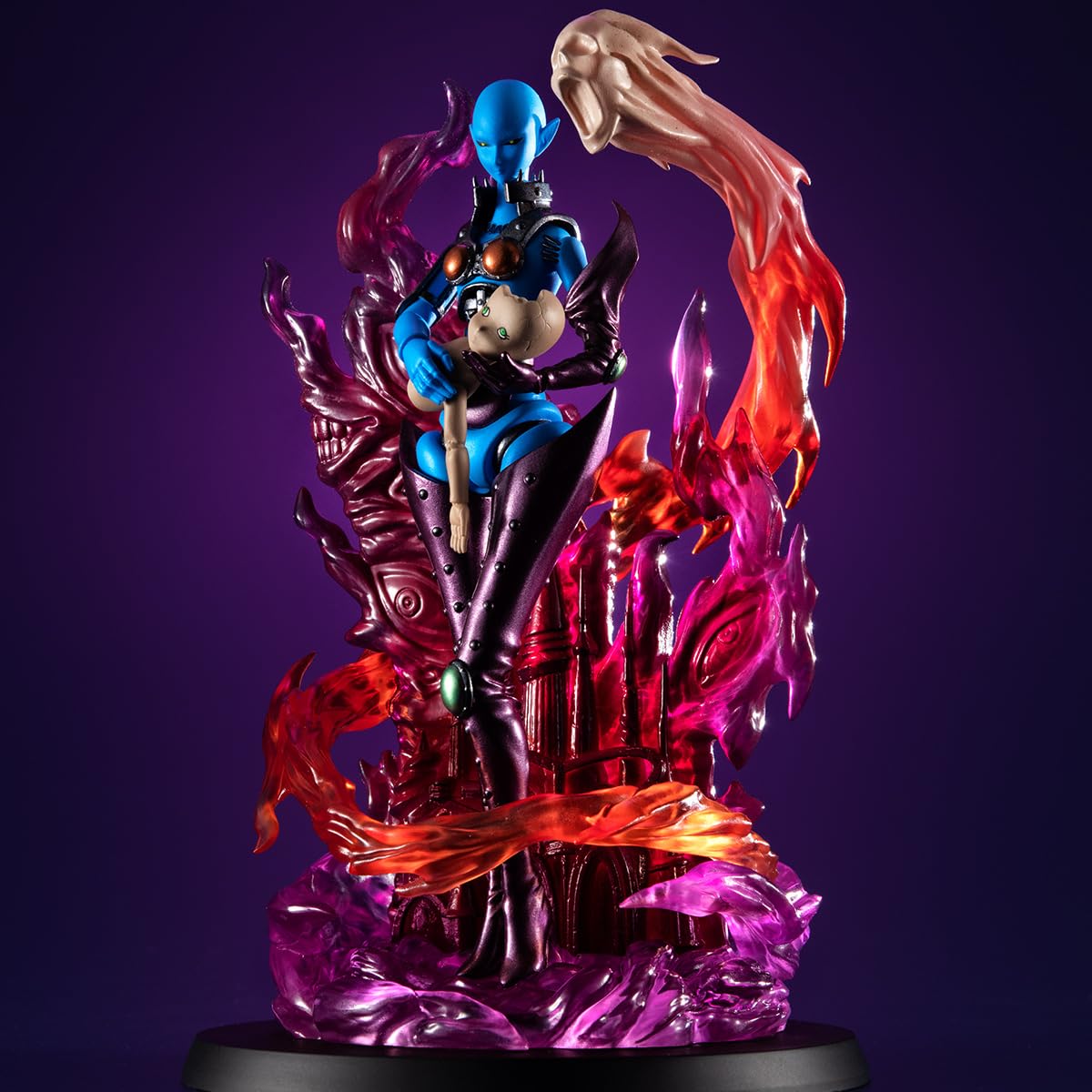 Megahouse Yu-Gi-Oh! Duel Monsters Dark Necrofear PVC Statuette (MGH83718) 3