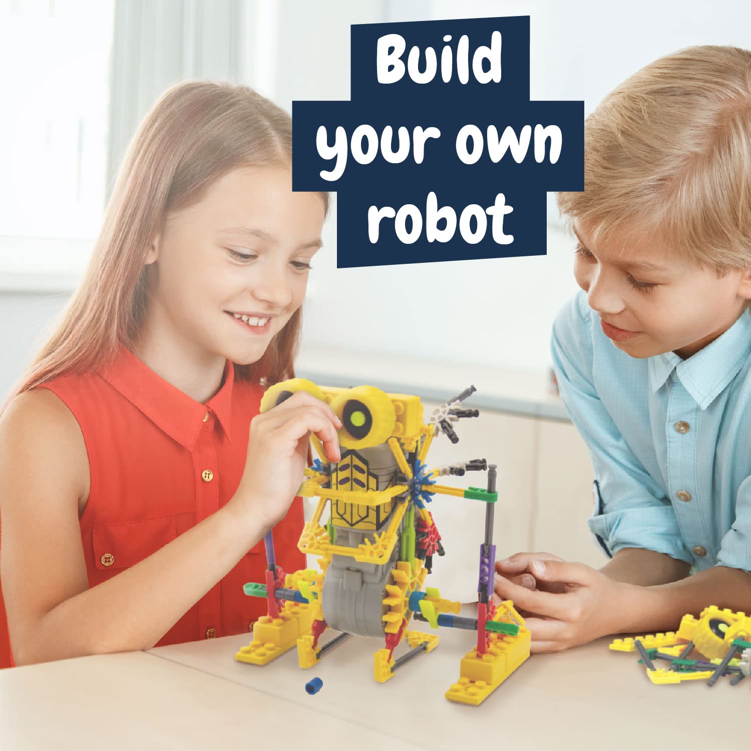 Science4you Betabot Robot Building Kit - 126-Piece STEM Construction Set for Kids 8-14 13