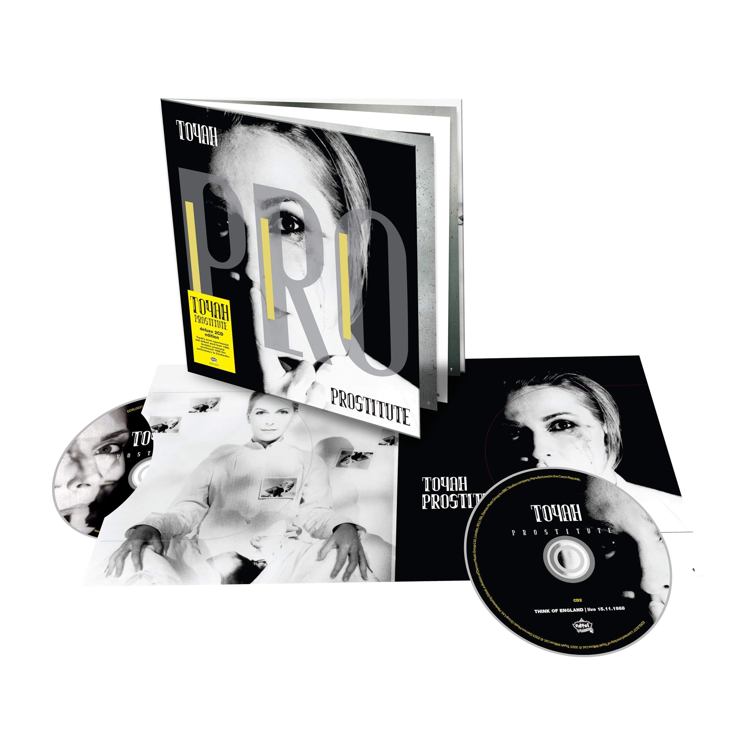 Toyah - Prostitute 2CD Deluxe Gatefold Packaging