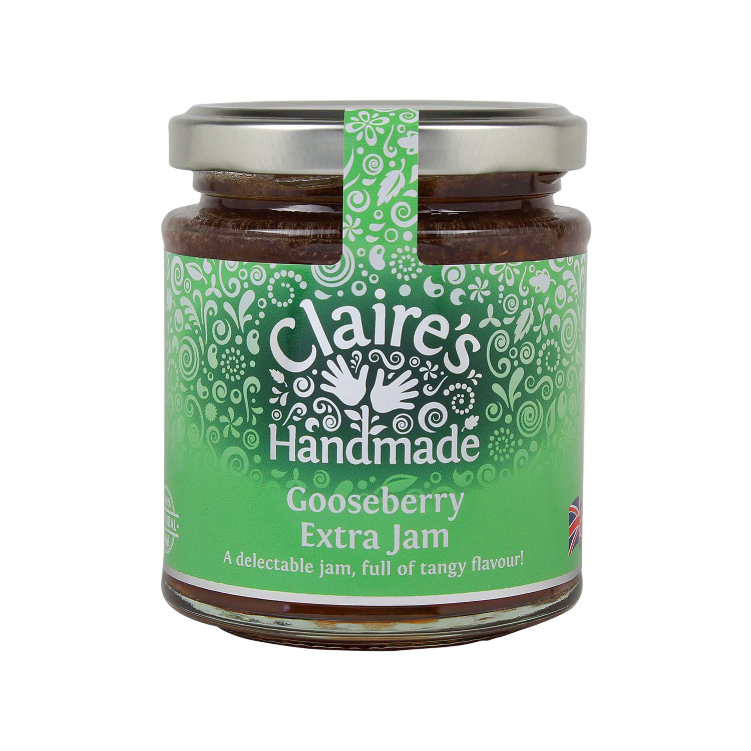 Claire's Handmade Gooseberry Extra Jam - Tart & Full-Flavoured | 227g 1