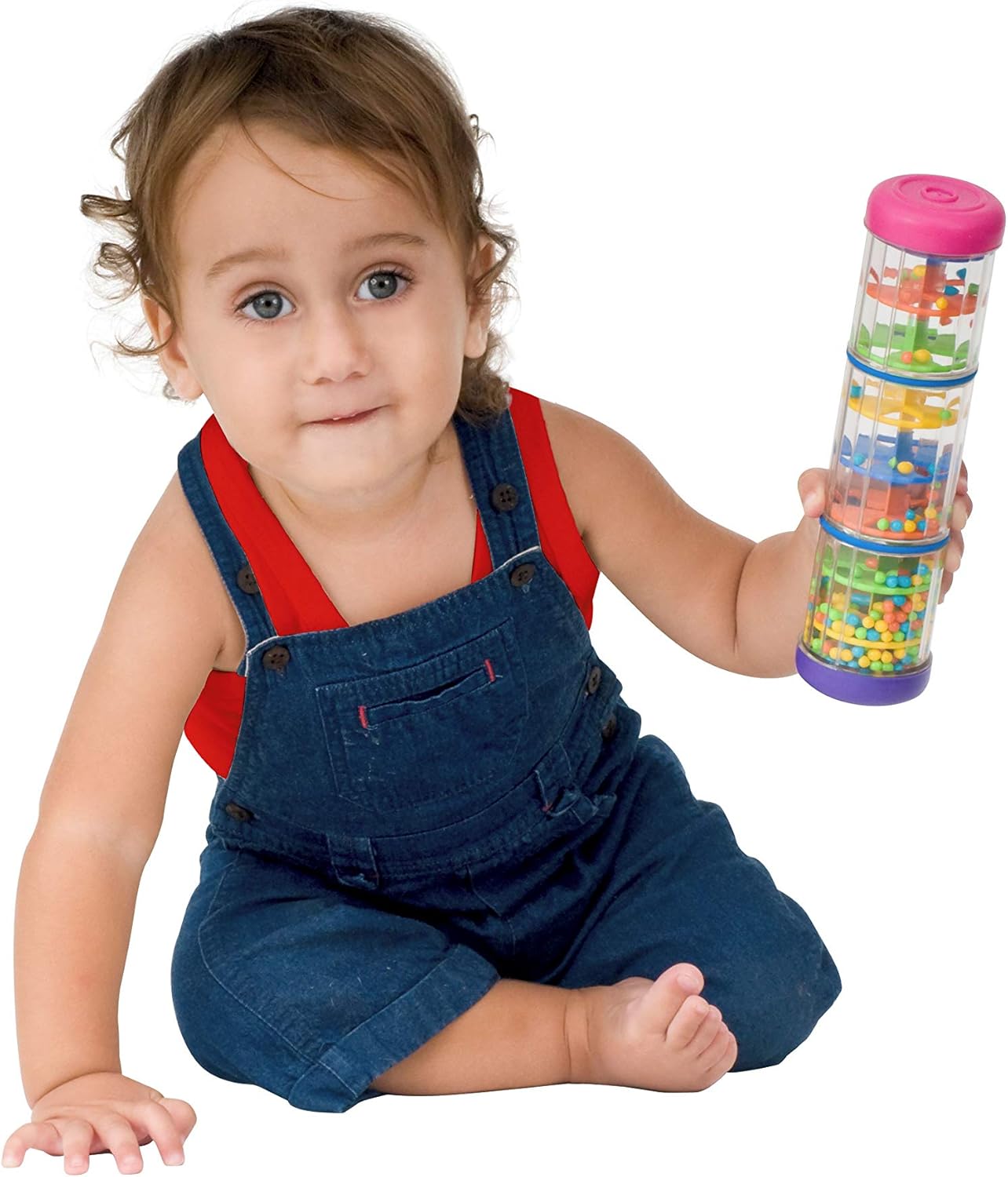 Halilit Mini Rainbomaker Musical Instrument - Rain Sound Toy for Babies 6 Months+ 5
