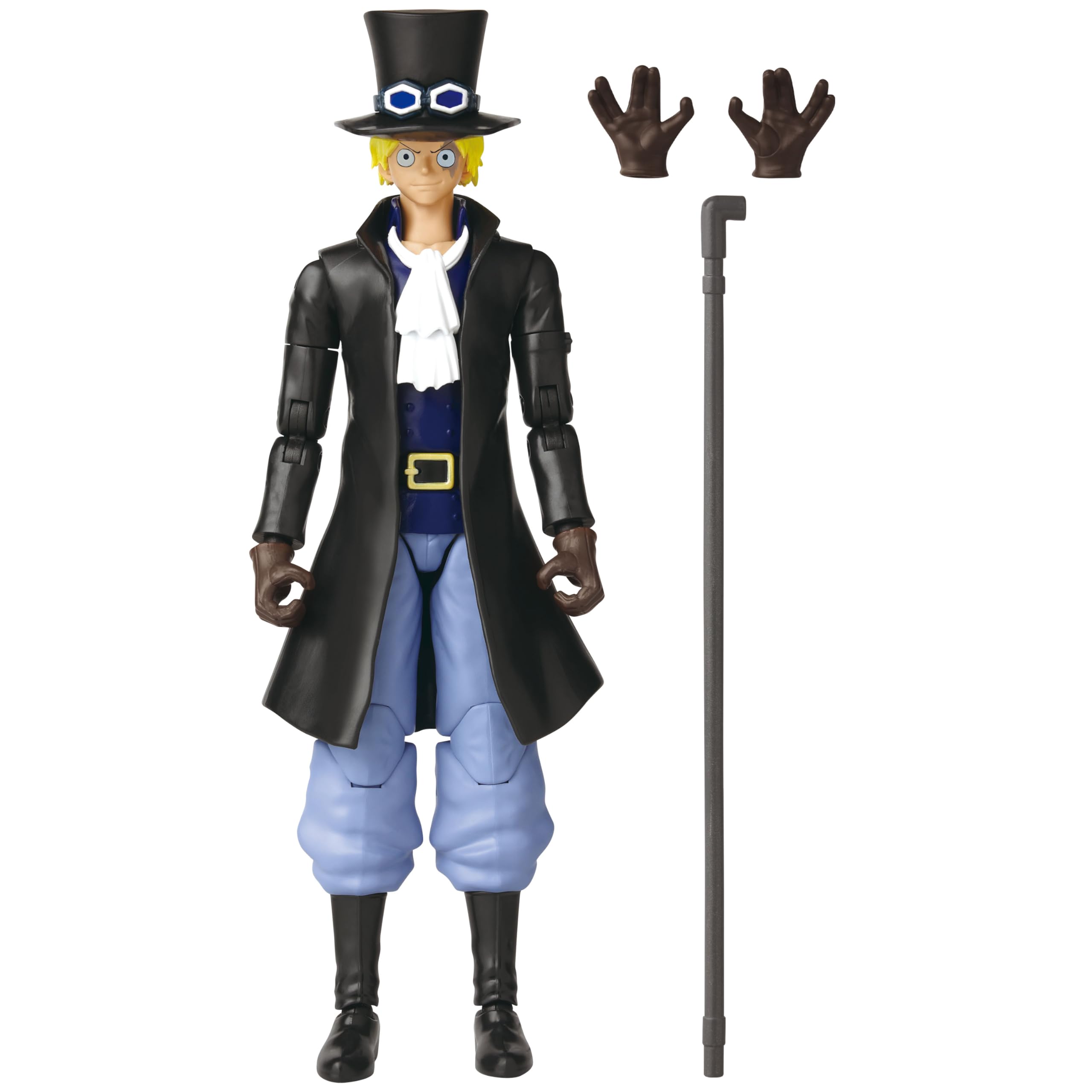 BANDAI Anime Heroes One Piece Sabo Action Figure | 17cm Articulated Figure with Accessories 6