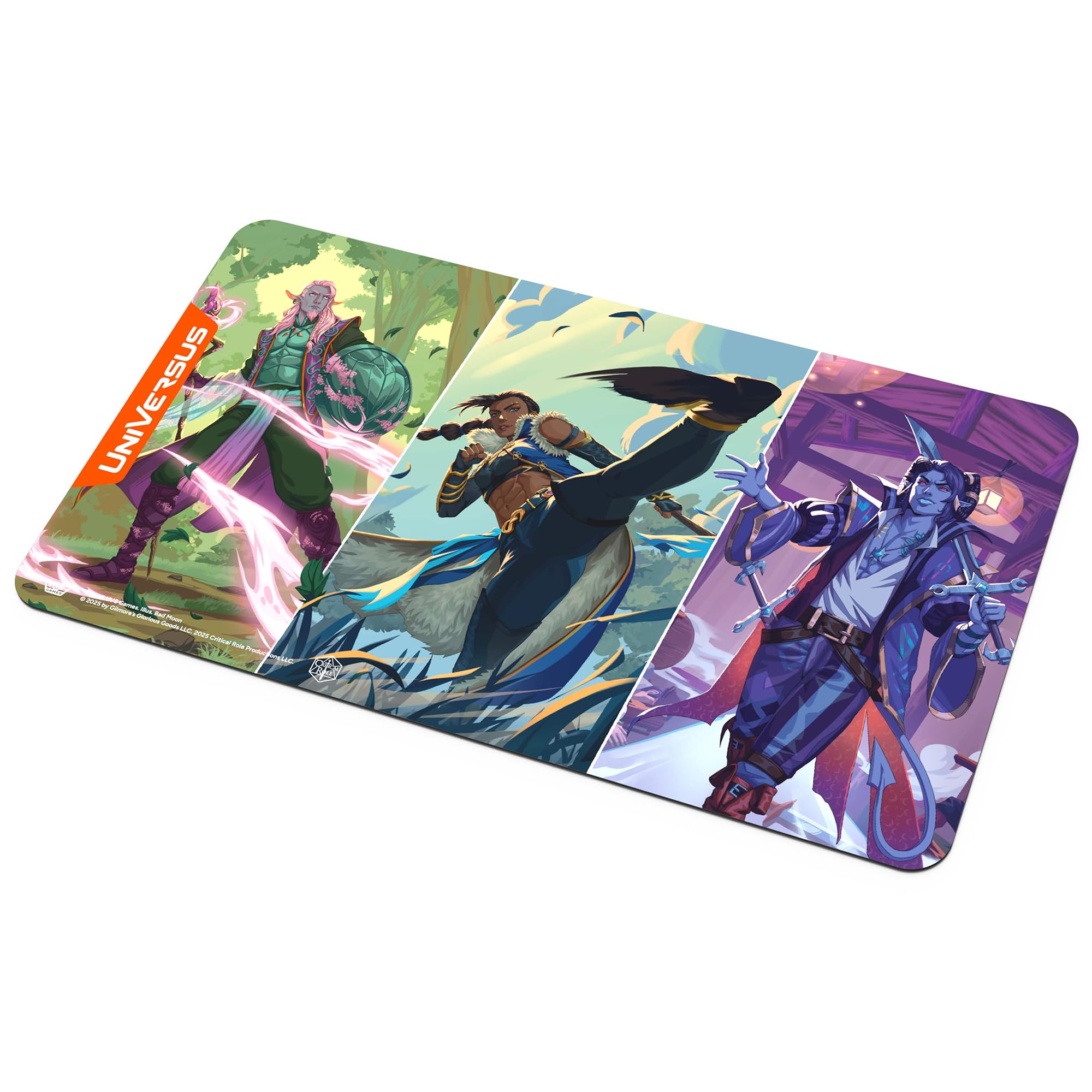UniVersus Critical Role: Heroes of Exandria Playmat - Caduceus, Beauregard & Molly 4