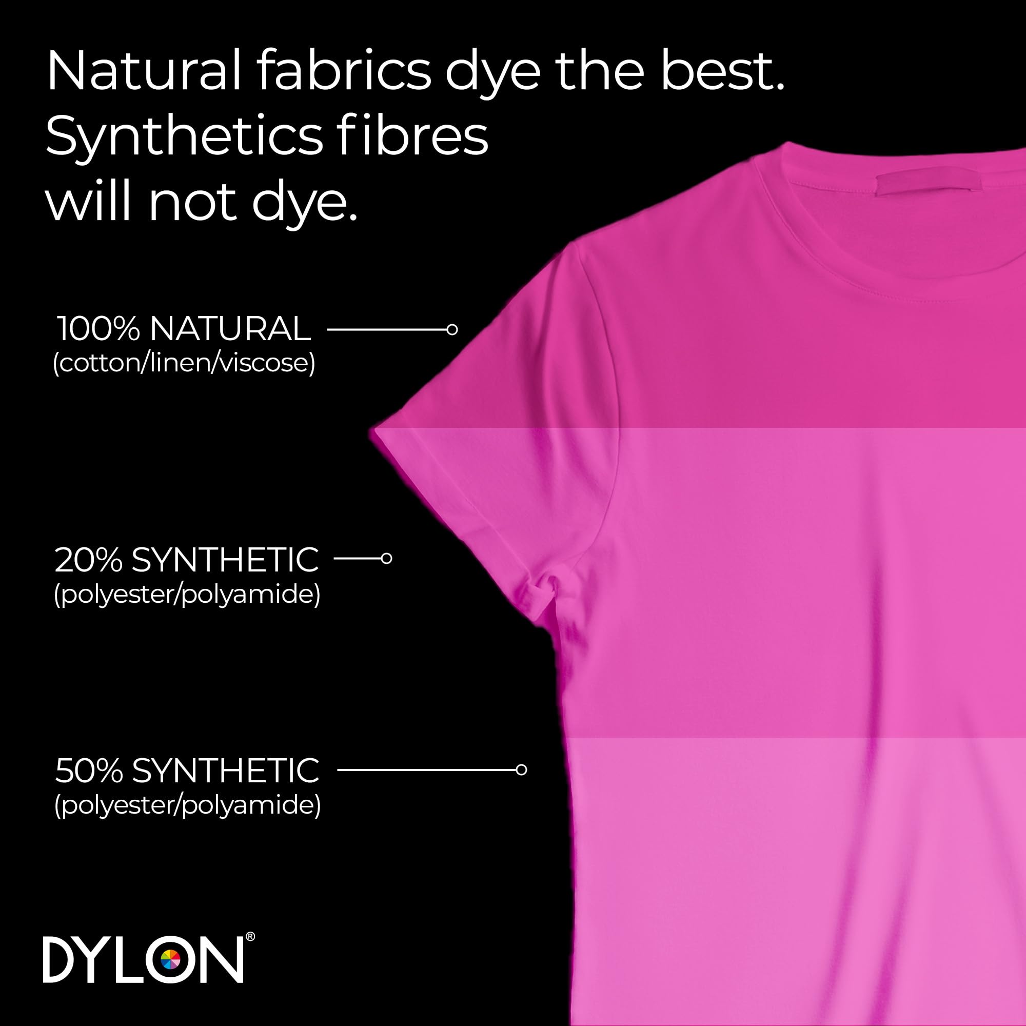 Dylon Washing Machine Fabric Dye Pod - Passion Pink, 350g 5