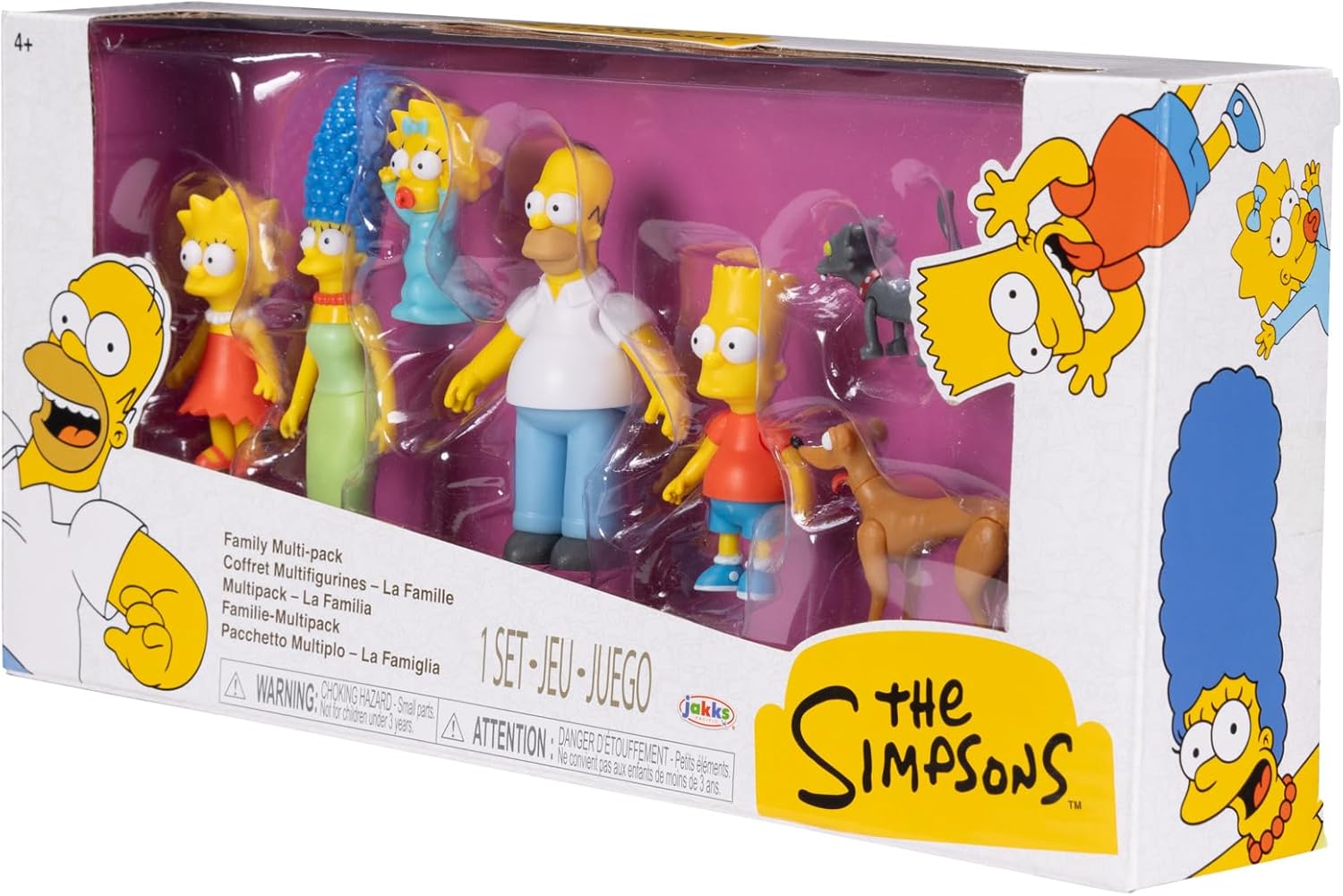 The Simpsons 2.5" Action Figure Scaled Multipack - Poseable Family Set with Pets 9