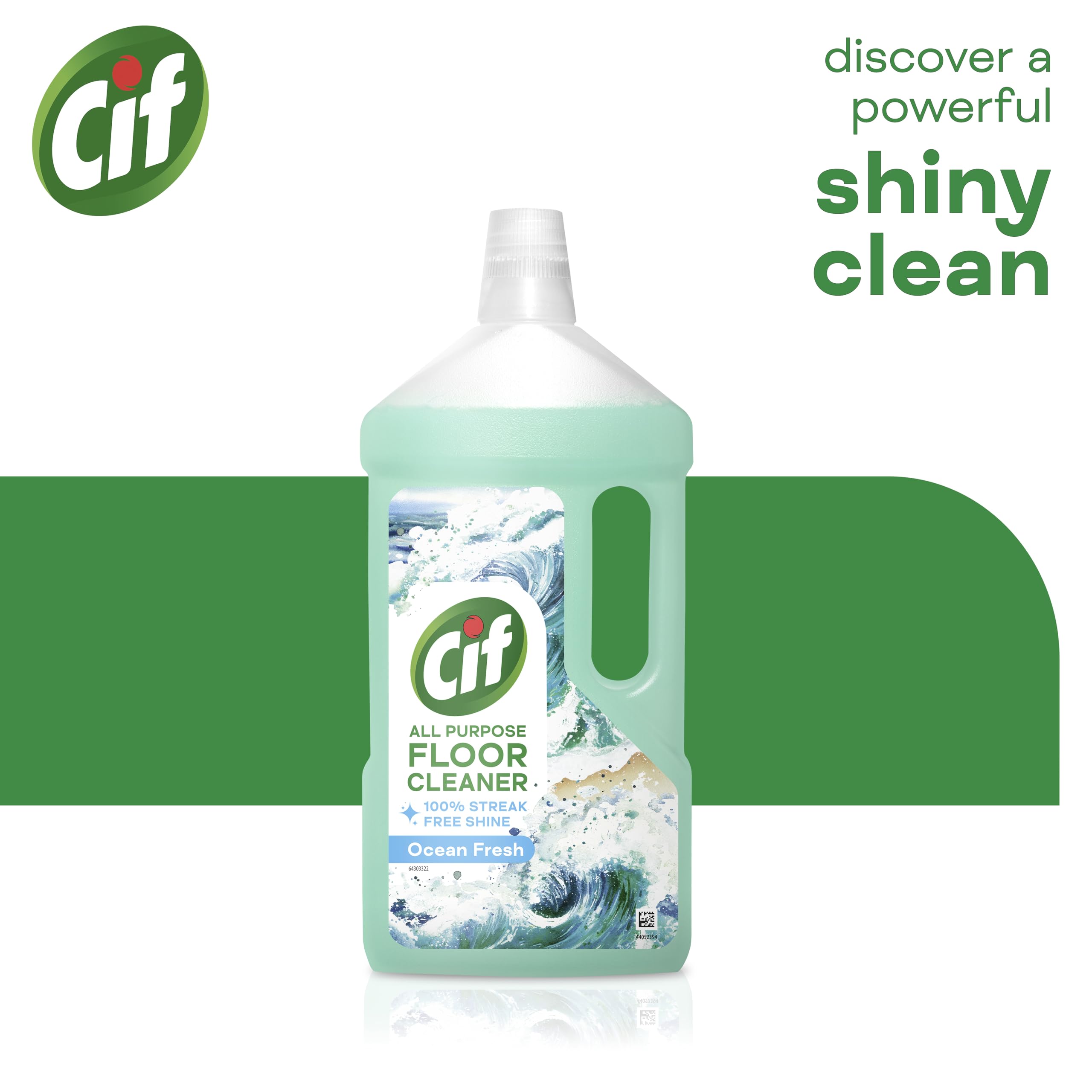 Cif Ocean Floor Cleaner - All-Purpose Floor Cleaning Solution for Linoleum, Vinyl, Ceramic Tiles 4