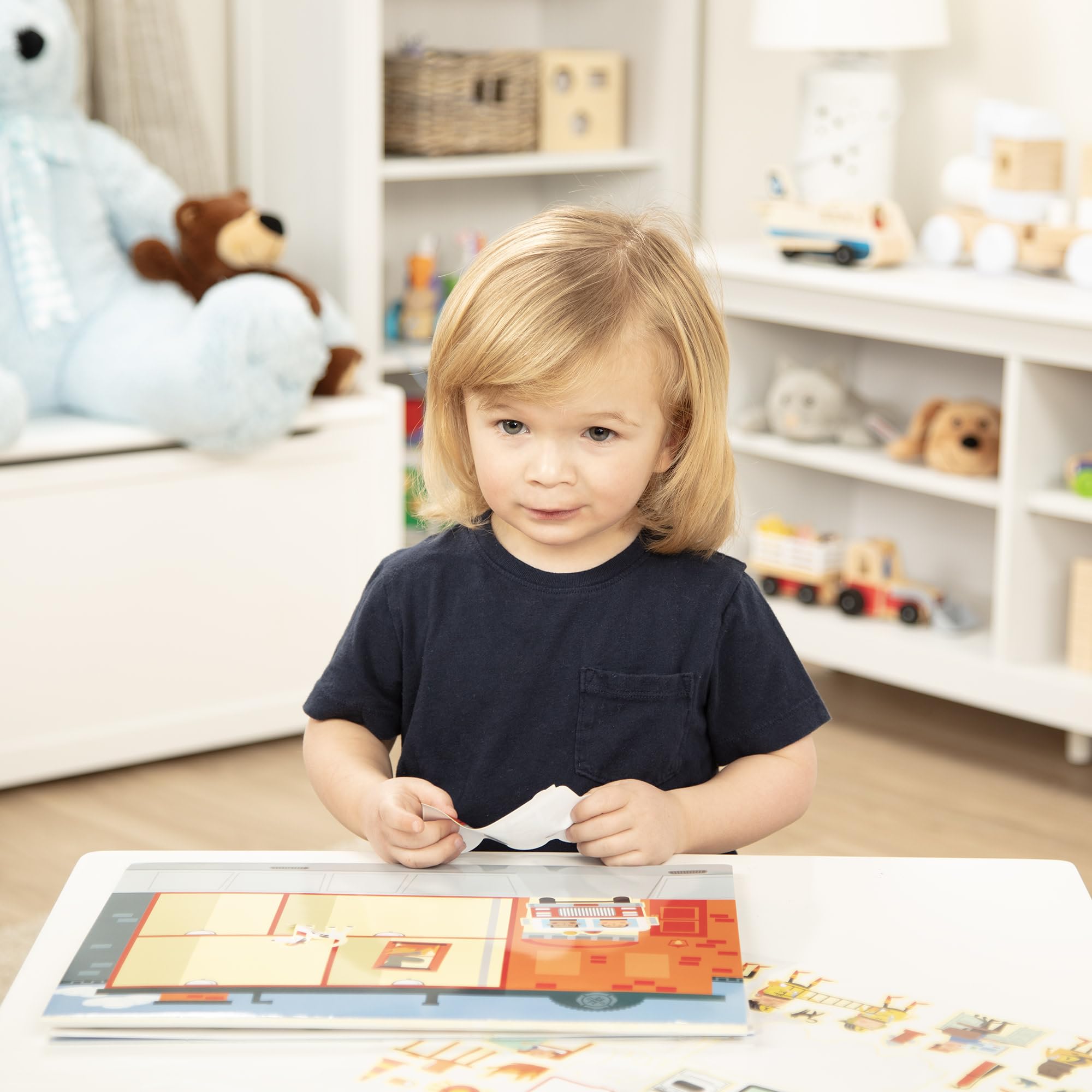 Melissa & Doug Reusable Sticker Pad - My Town | 200 Stickers & 5 Scenes | Ages 3+ 12