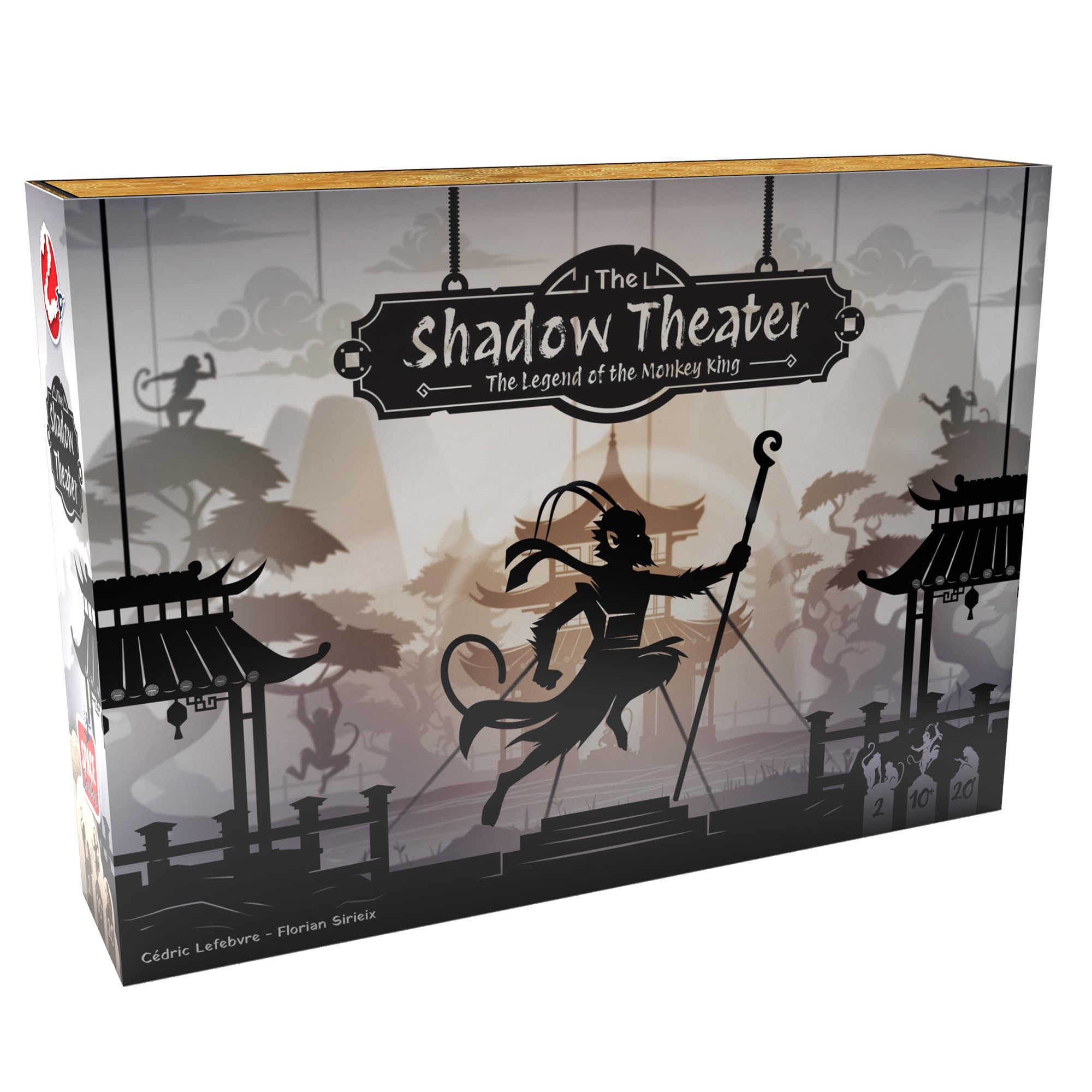 SPACE Cowboys The Shadow Theater: The Legend of The Monkey King Board Game | 2 Players | 30 Min | Age 12+ 1